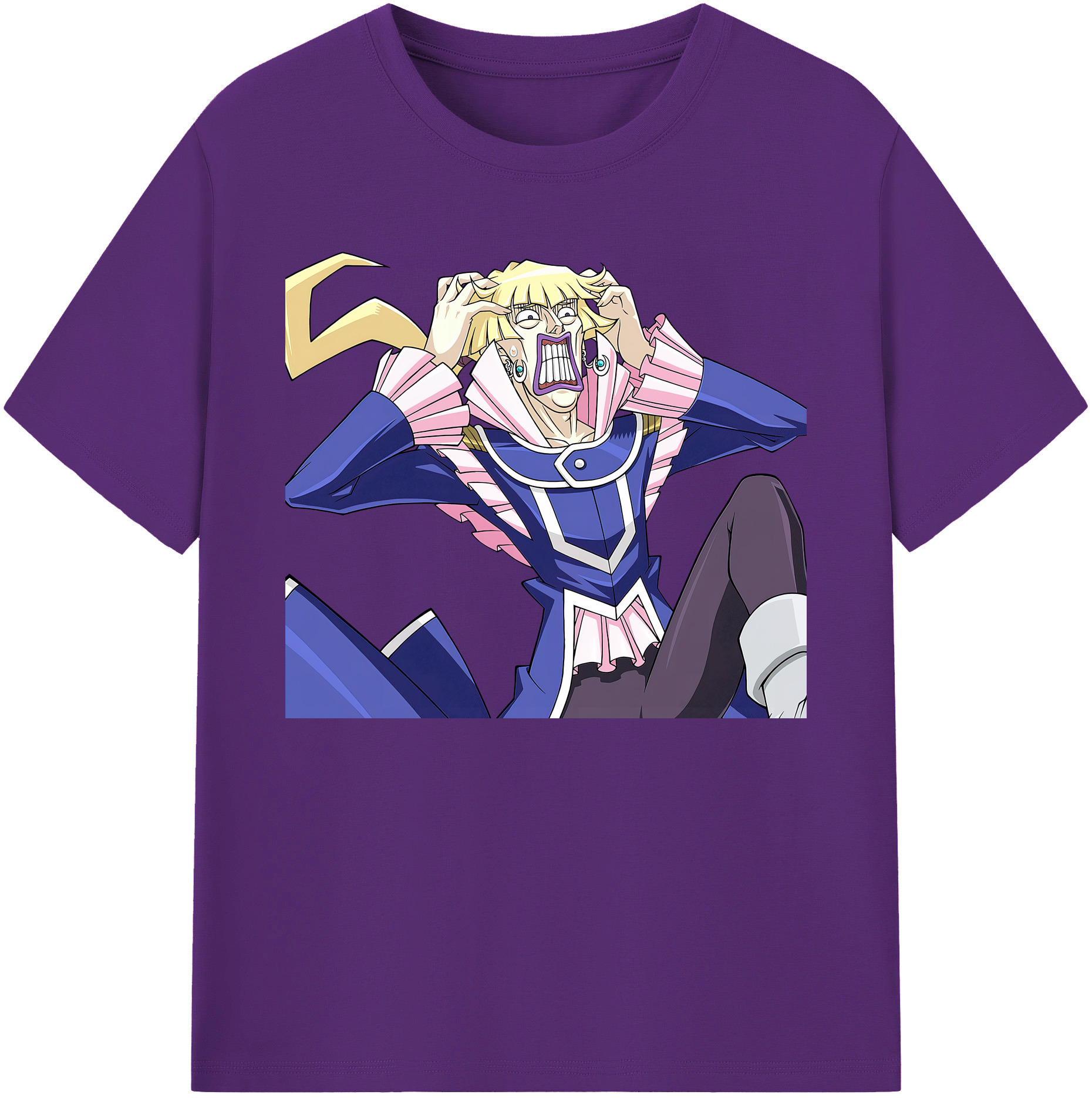 （画像用） 遊☆戯☆王 Yu-Gi-Oh! 綿100％ メンズ半袖Tシャツ｜肌触りやわらか＆通気性