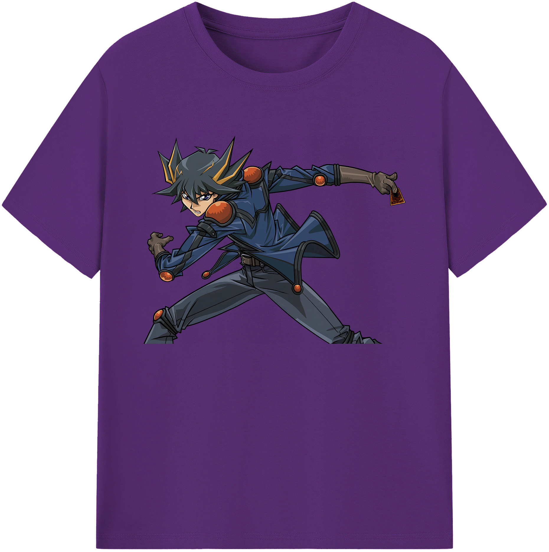 （画像用） 遊☆戯☆王 Yu-Gi-Oh! 綿100％ メンズ半袖Tシャツ｜肌触りやわらか＆通気性