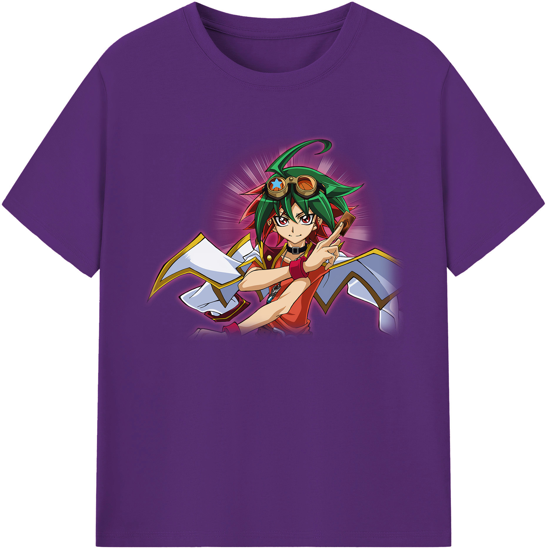 （画像用） 遊☆戯☆王 Yu-Gi-Oh! 綿100％ メンズ半袖Tシャツ｜肌触りやわらか＆通気性