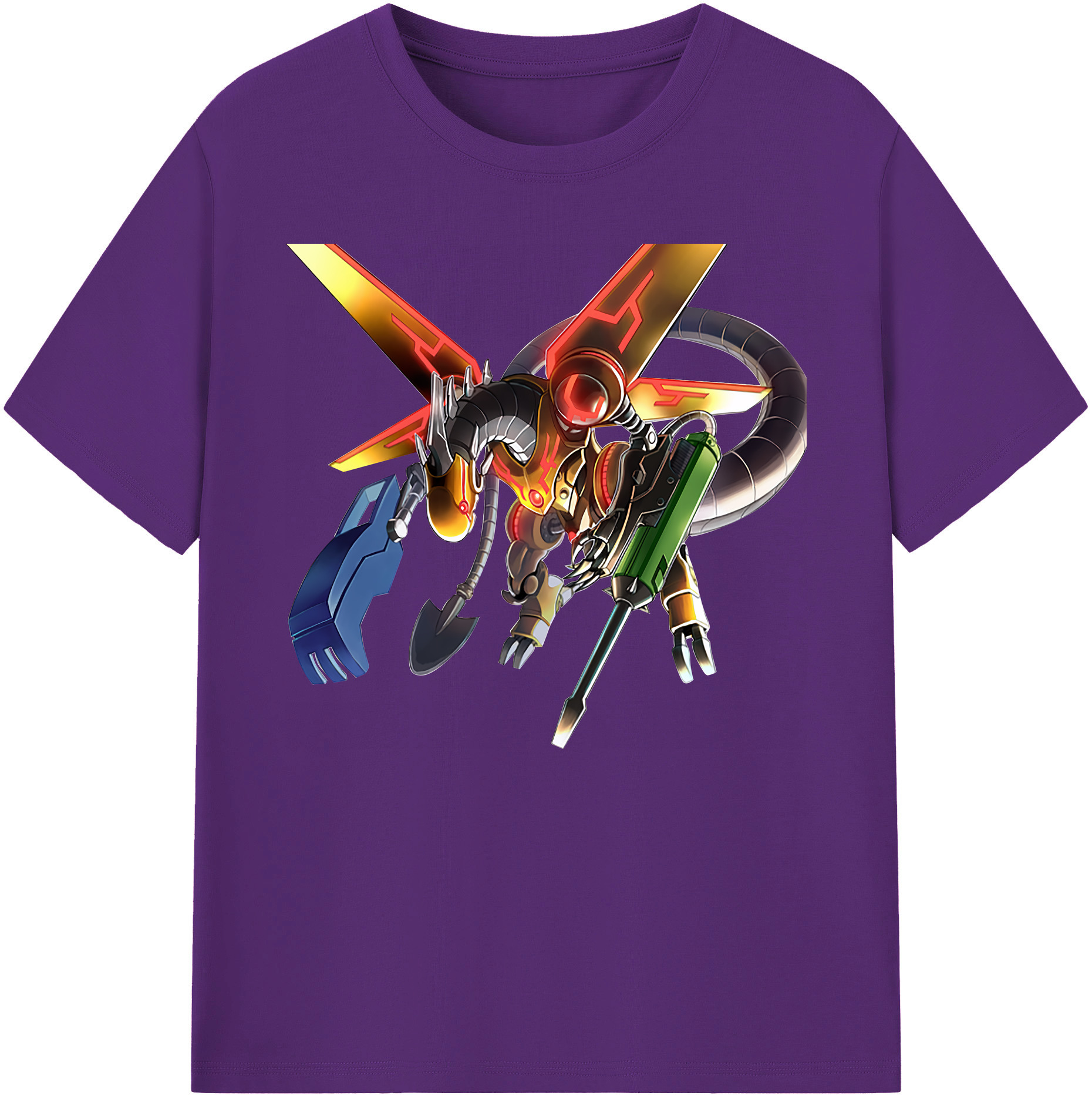 （画像用） 遊☆戯☆王 Yu-Gi-Oh! 綿100％ メンズ半袖Tシャツ｜肌触りやわらか＆通気性