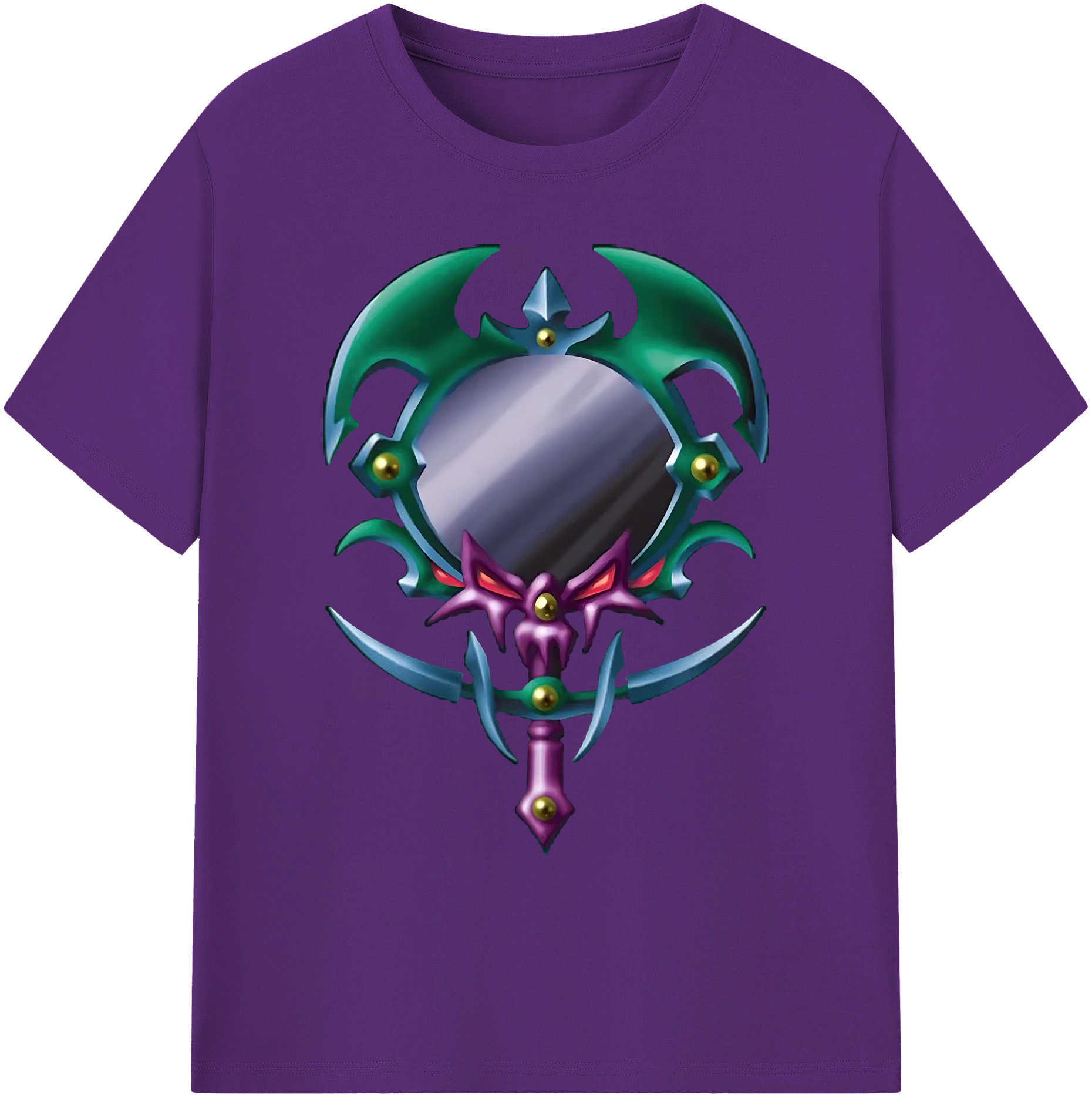 （画像用） 遊☆戯☆王 Yu-Gi-Oh! 綿100％ メンズ半袖Tシャツ｜肌触りやわらか＆通気性