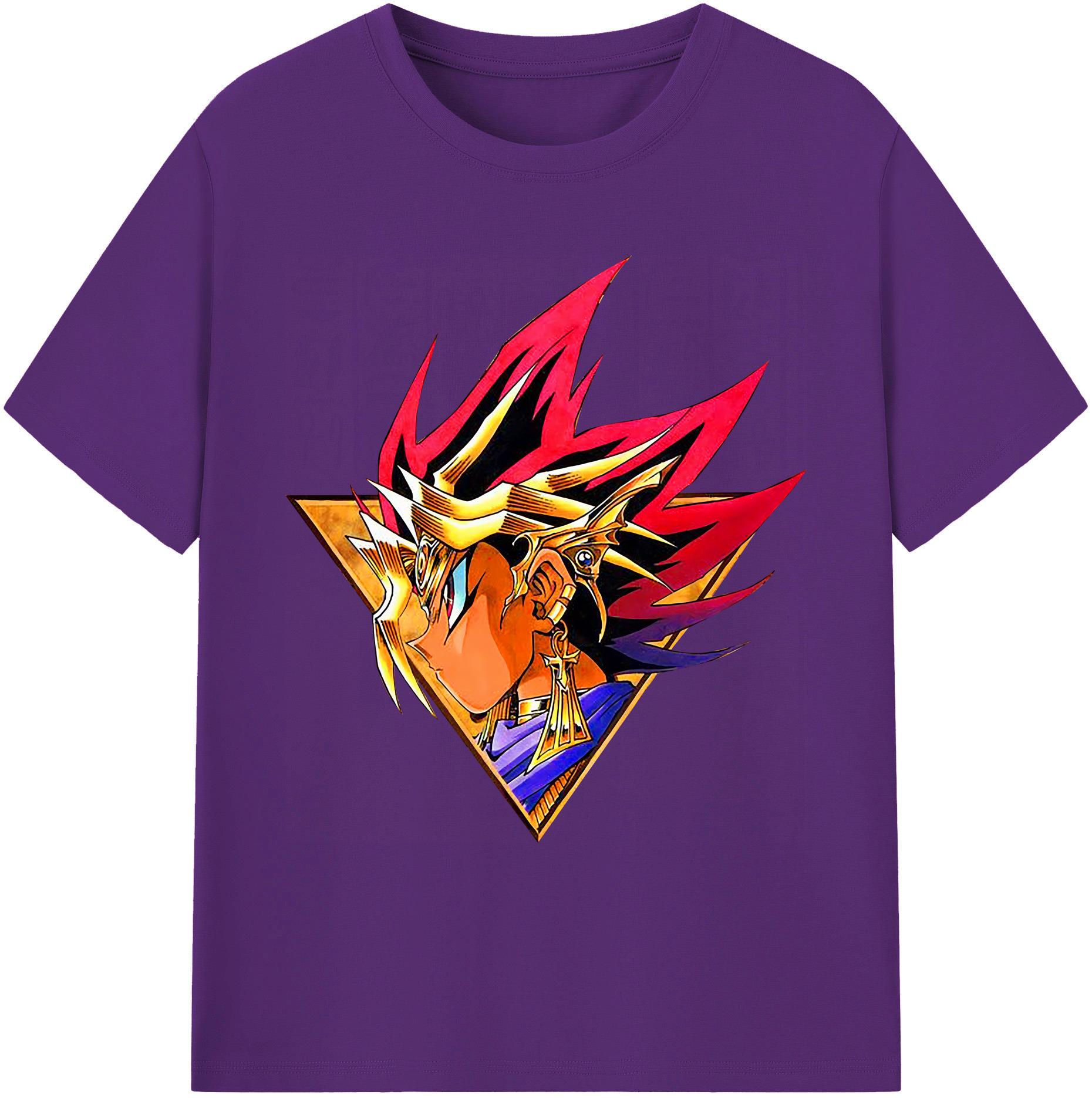 （画像用） 遊☆戯☆王 Yu-Gi-Oh! 綿100％ メンズ半袖Tシャツ｜肌触りやわらか＆通気性