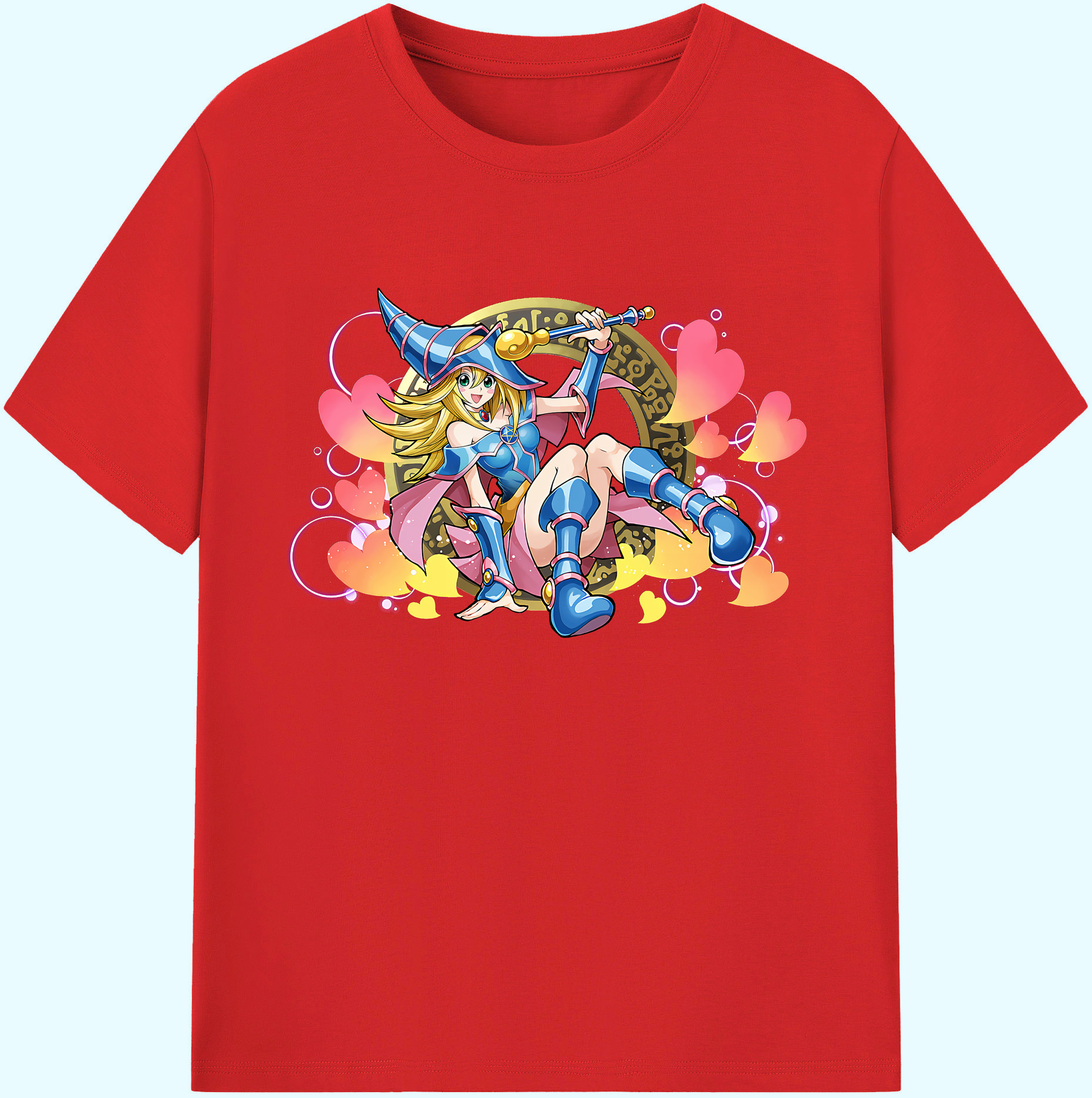 （画像用） 遊☆戯☆王 Yu-Gi-Oh! 綿100％ メンズ半袖Tシャツ｜肌触りやわらか＆通気性