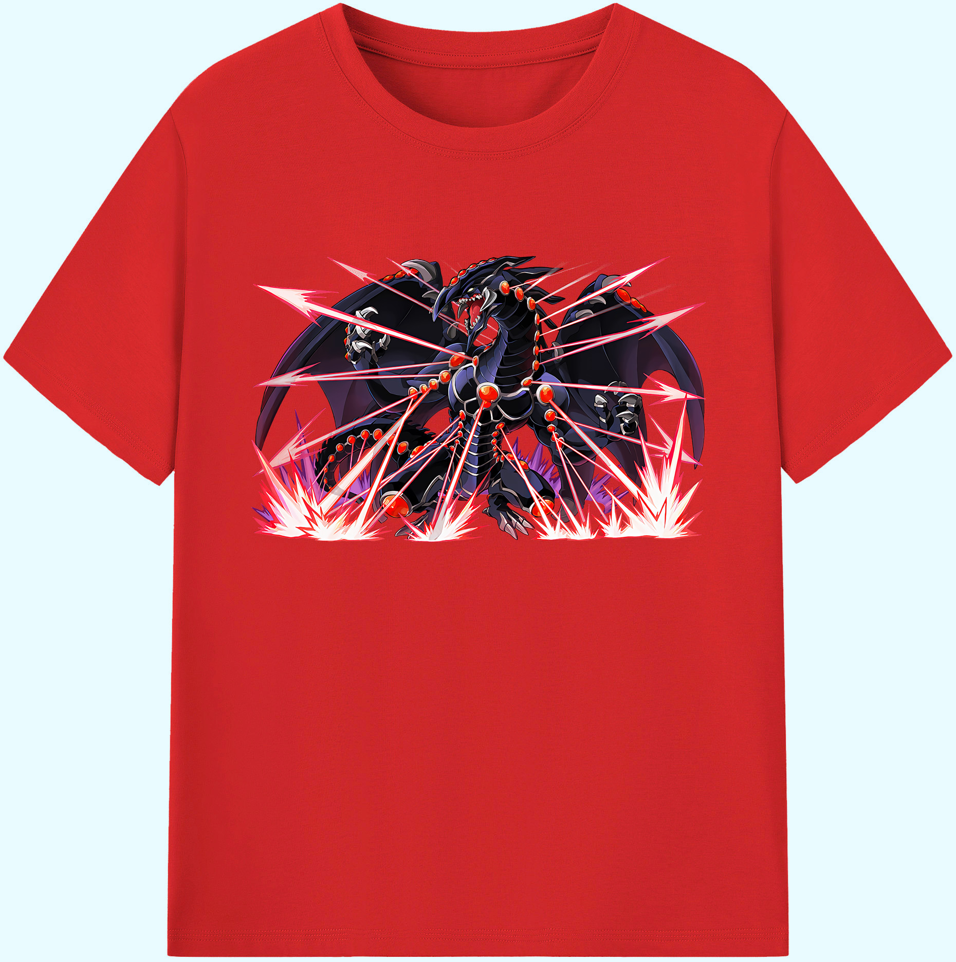 （画像用） 遊☆戯☆王 Yu-Gi-Oh! 綿100％ メンズ半袖Tシャツ｜肌触りやわらか＆通気性