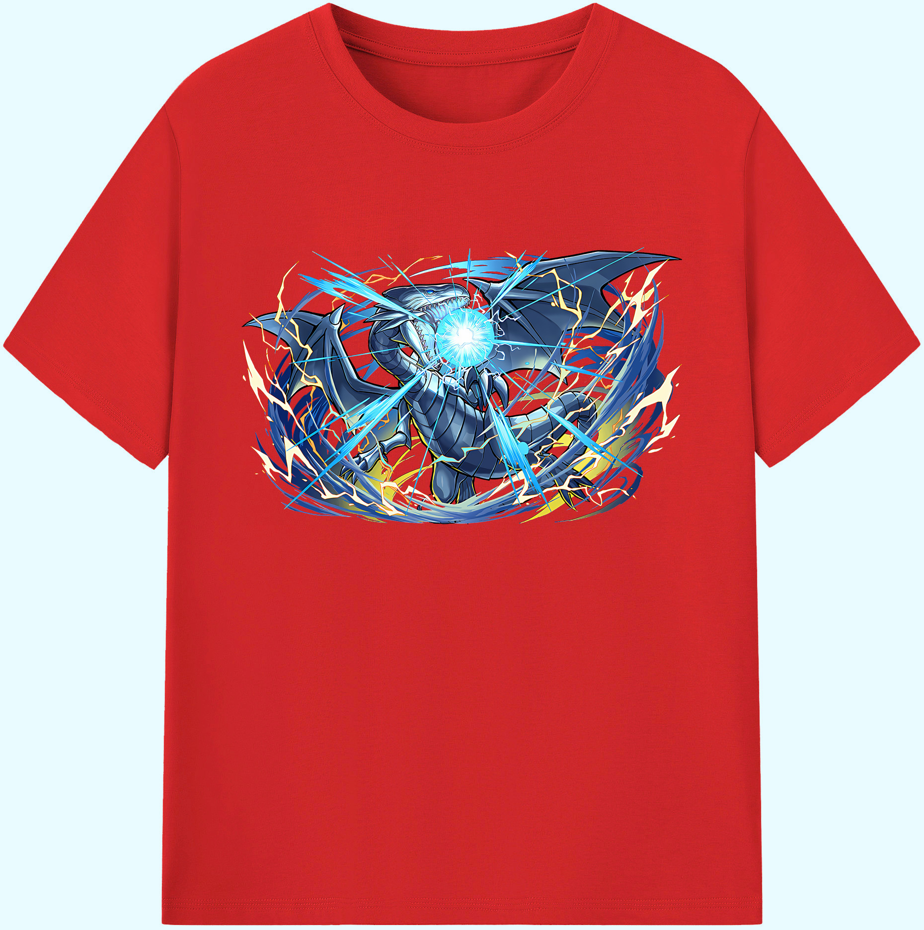 （画像用） 遊☆戯☆王 Yu-Gi-Oh! 綿100％ メンズ半袖Tシャツ｜肌触りやわらか＆通気性