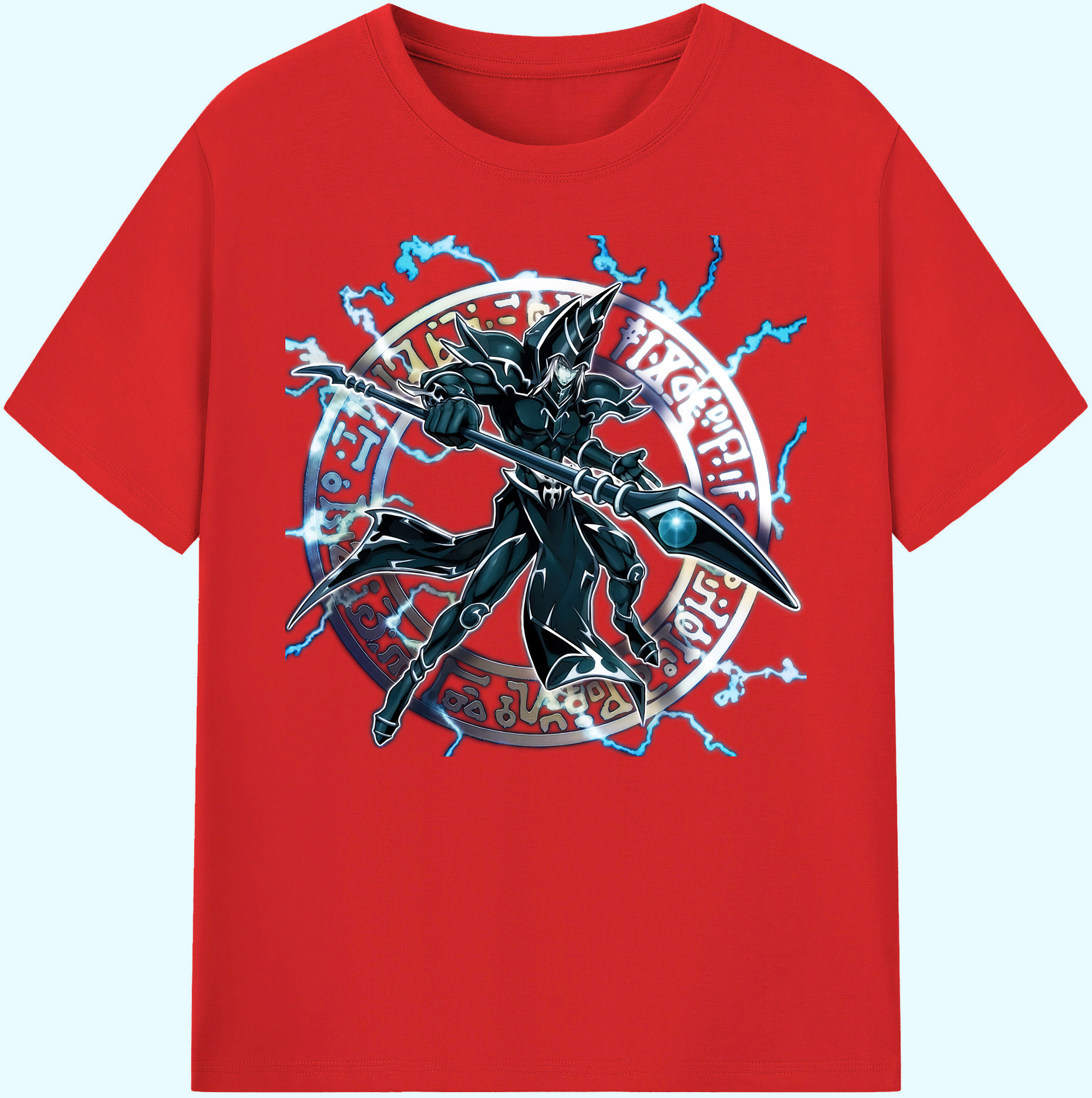 （画像用） 遊☆戯☆王 Yu-Gi-Oh! 綿100％ メンズ半袖Tシャツ｜肌触りやわらか＆通気性