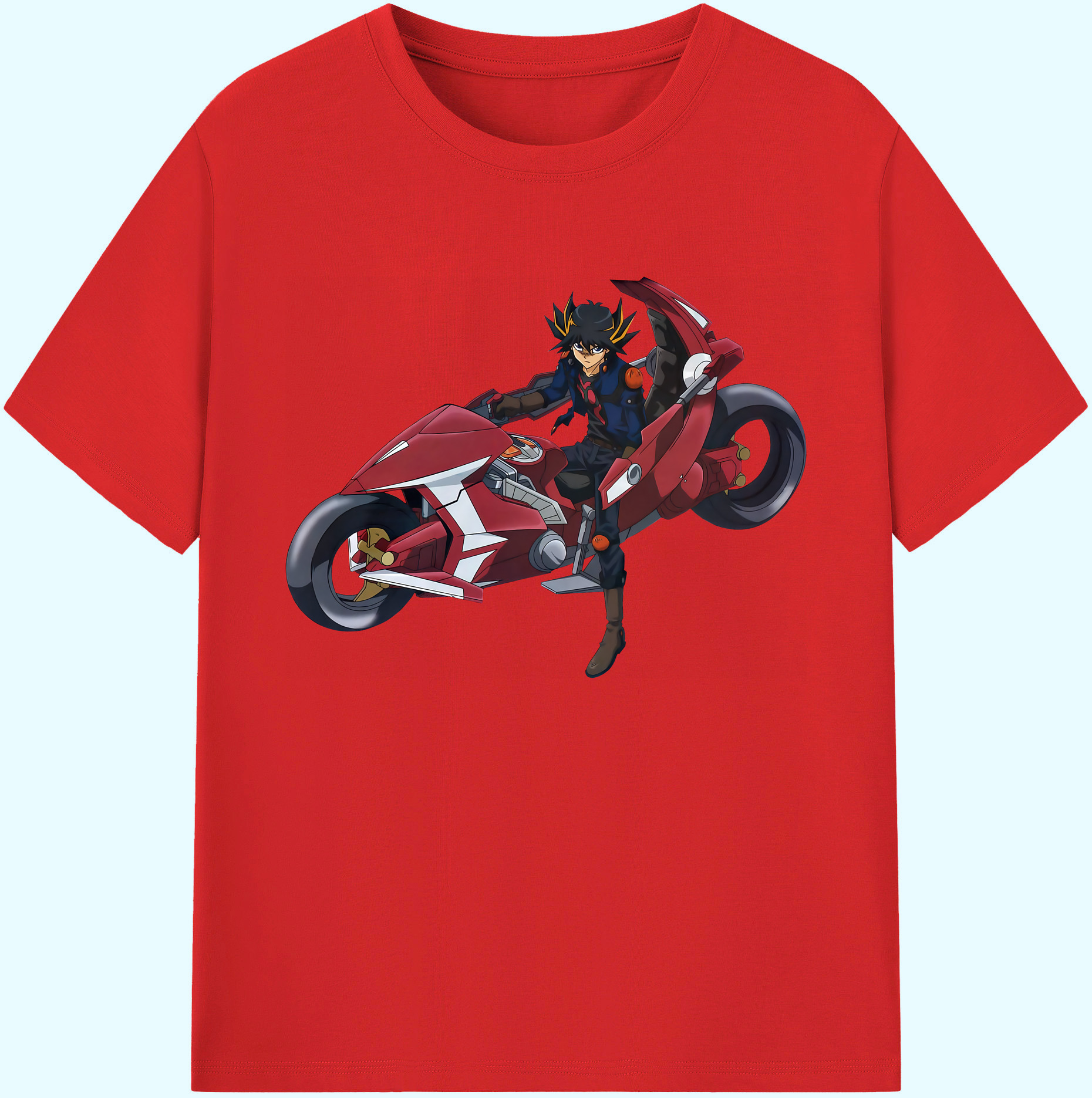 （画像用） 遊☆戯☆王 Yu-Gi-Oh! 綿100％ メンズ半袖Tシャツ｜肌触りやわらか＆通気性