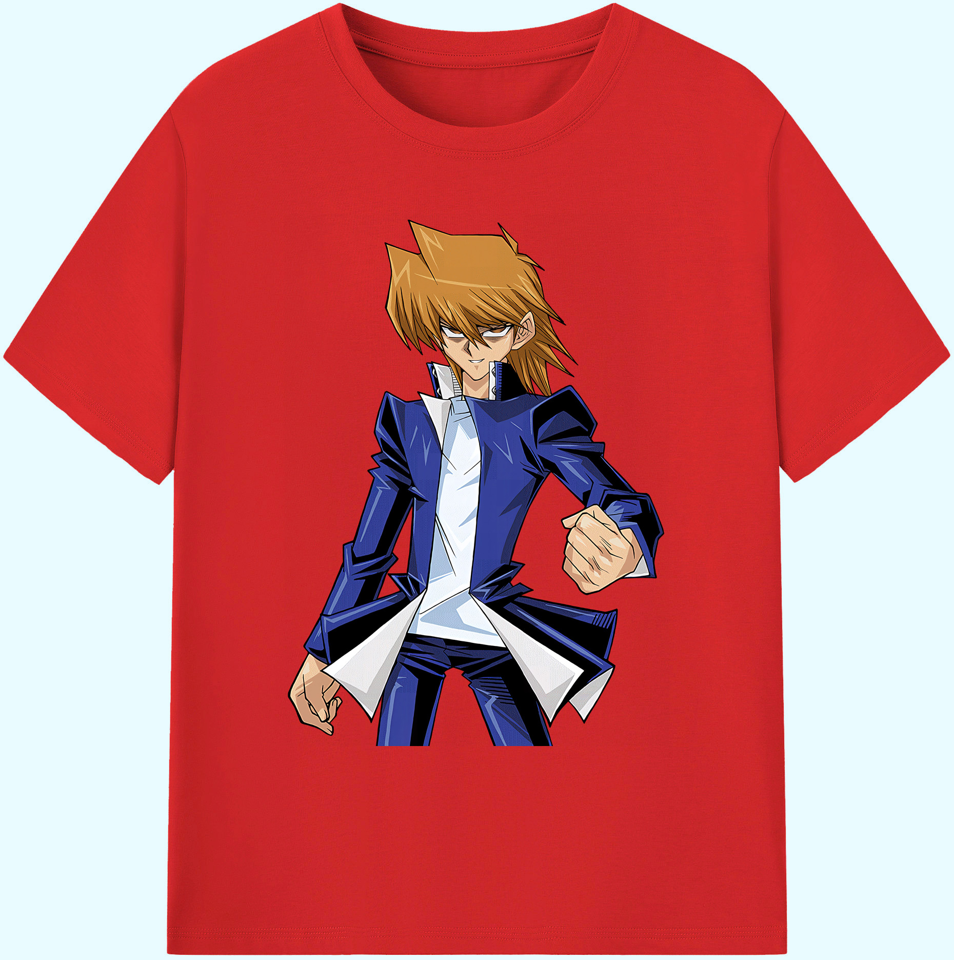 （画像用） 遊☆戯☆王 Yu-Gi-Oh! 綿100％ メンズ半袖Tシャツ｜肌触りやわらか＆通気性
