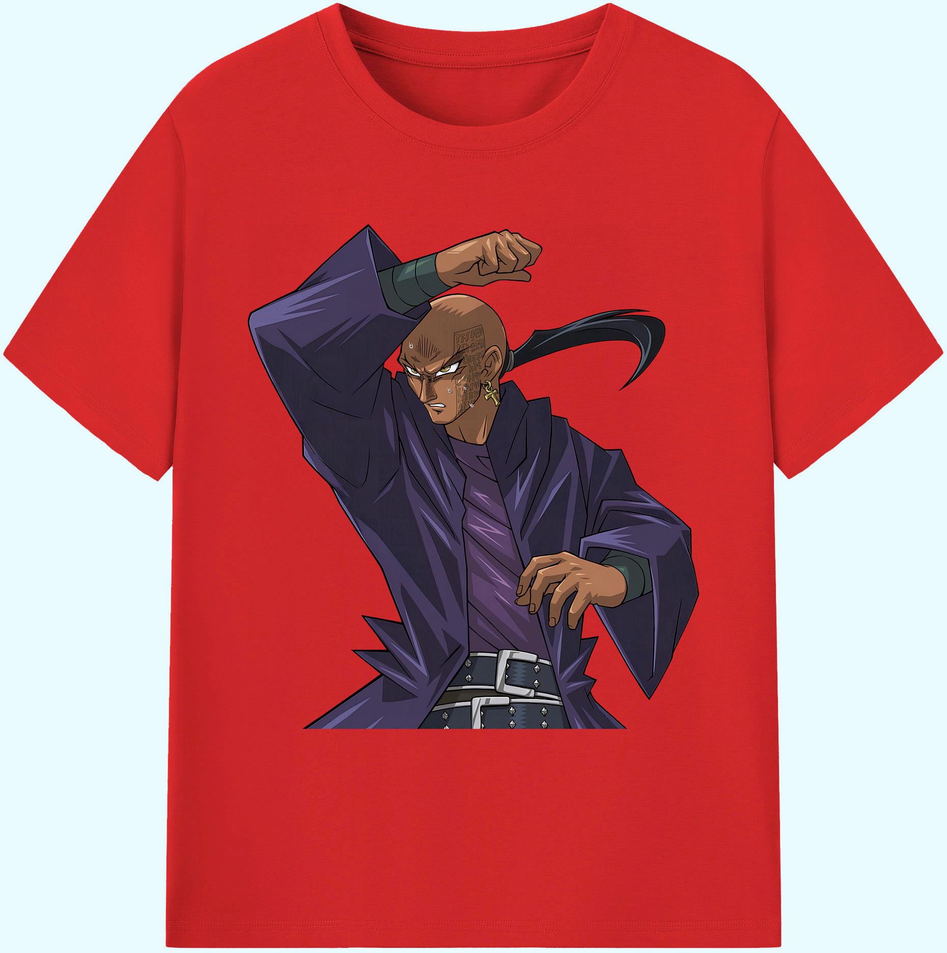 （画像用） 遊☆戯☆王 Yu-Gi-Oh! 綿100％ メンズ半袖Tシャツ｜肌触りやわらか＆通気性