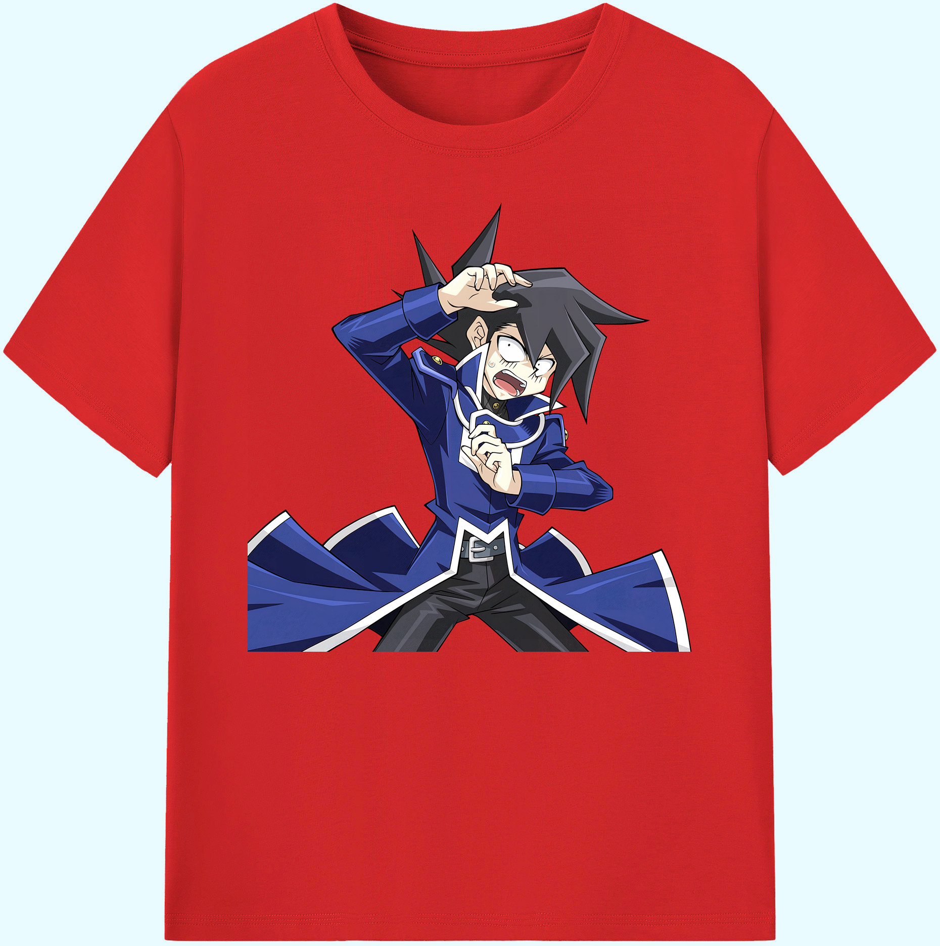 （画像用） 遊☆戯☆王 Yu-Gi-Oh! 綿100％ メンズ半袖Tシャツ｜肌触りやわらか＆通気性