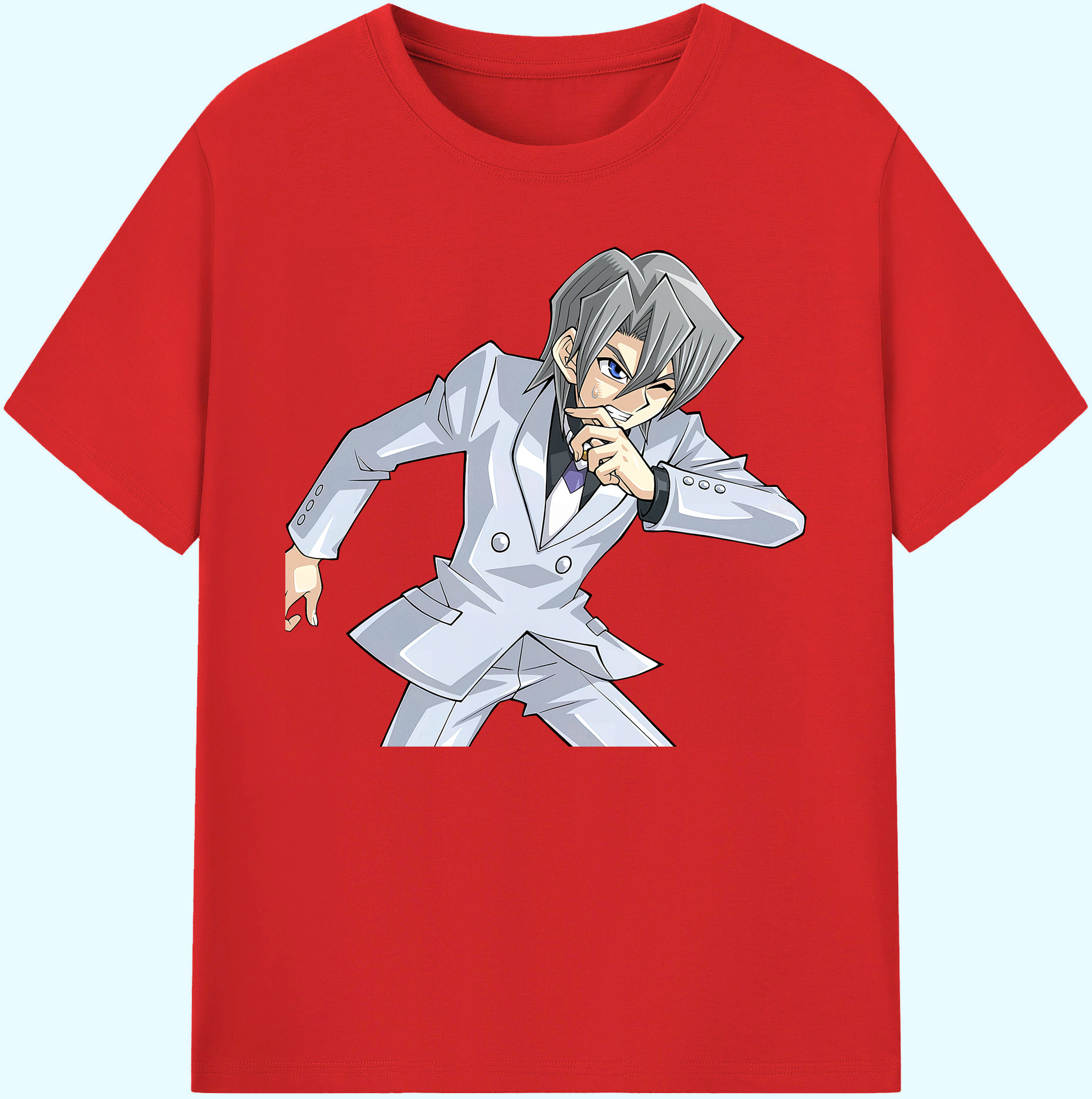 （画像用） 遊☆戯☆王 Yu-Gi-Oh! 綿100％ メンズ半袖Tシャツ｜肌触りやわらか＆通気性