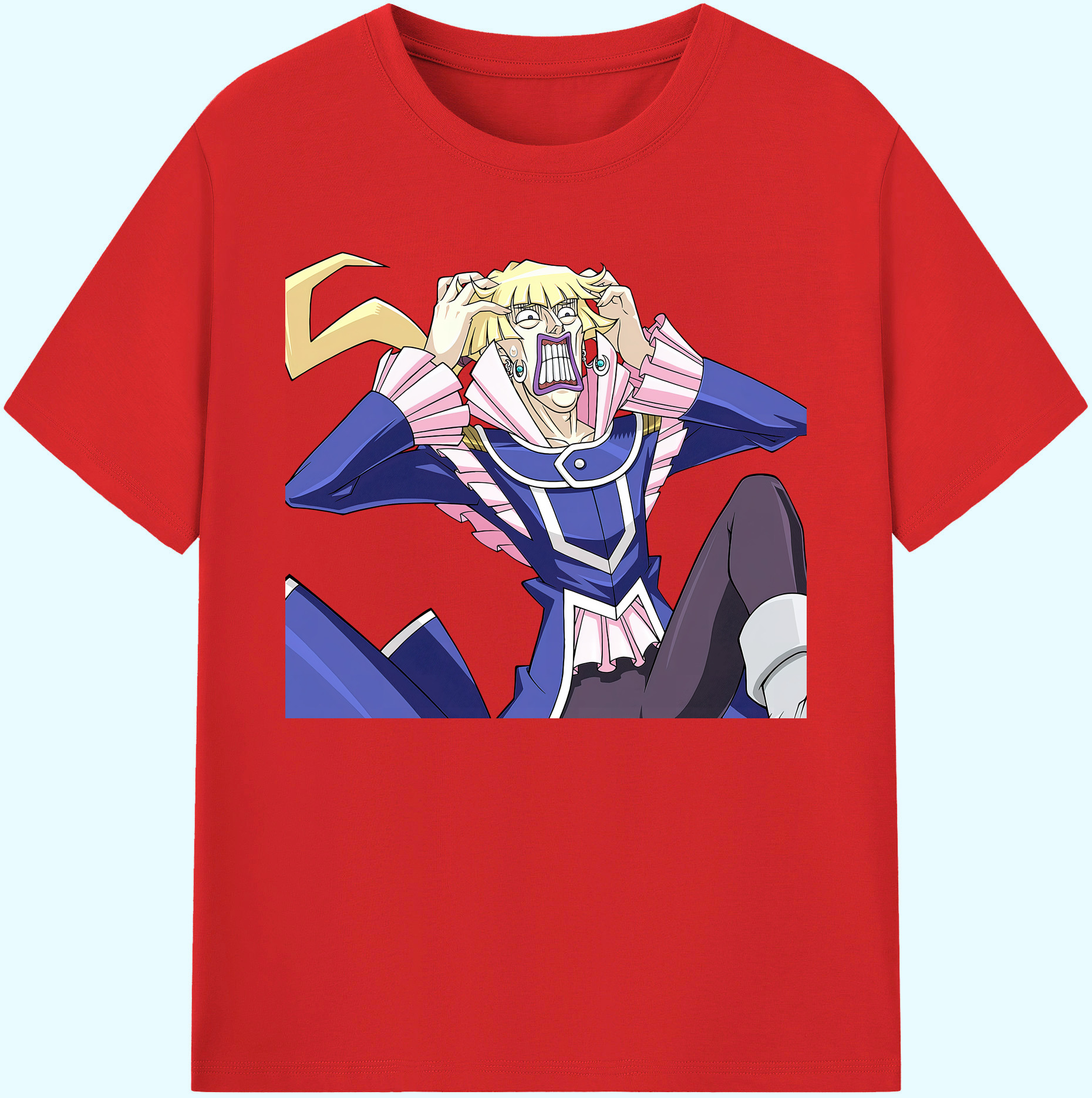 （画像用） 遊☆戯☆王 Yu-Gi-Oh! 綿100％ メンズ半袖Tシャツ｜肌触りやわらか＆通気性