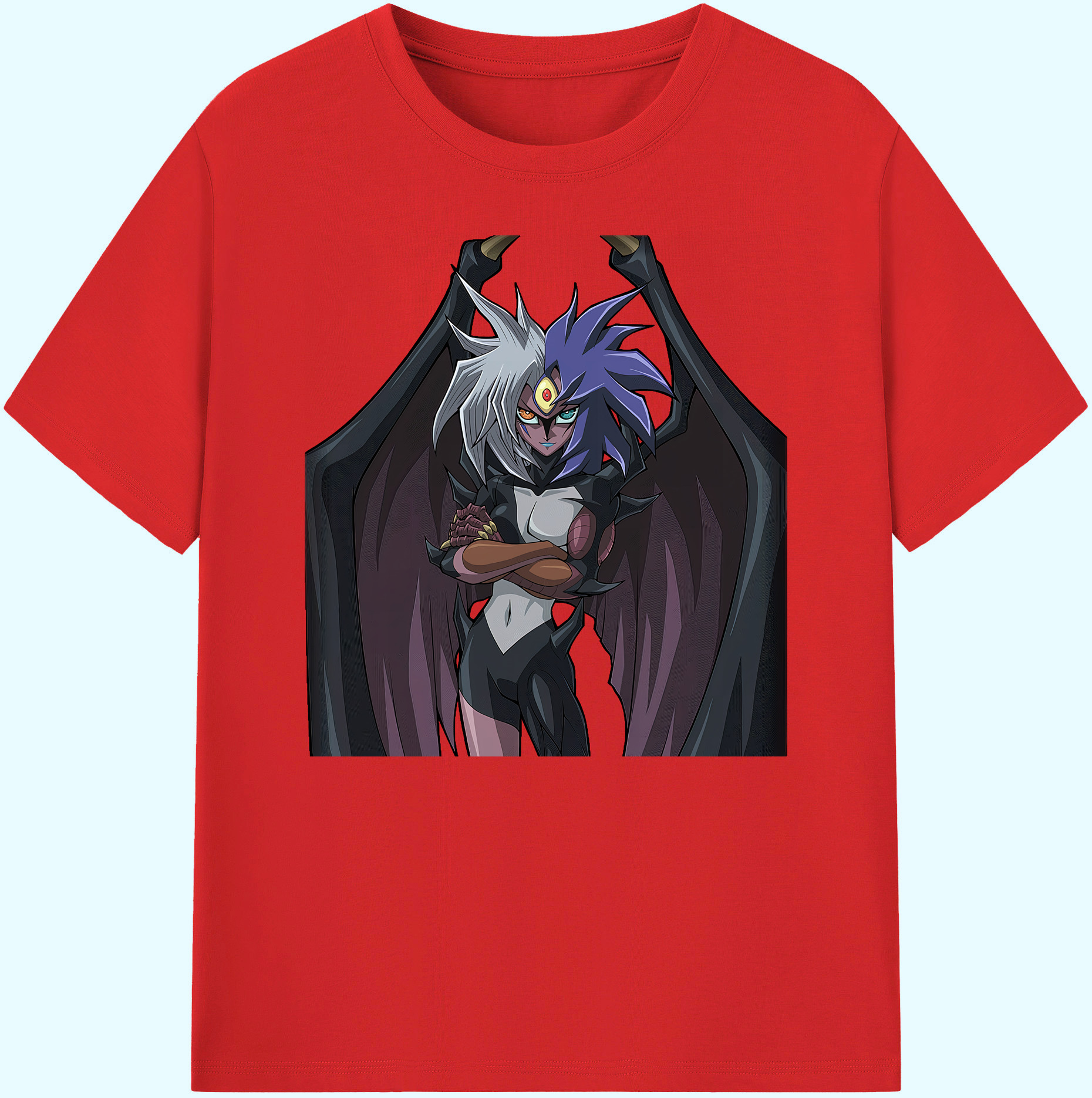 （画像用） 遊☆戯☆王 Yu-Gi-Oh! 綿100％ メンズ半袖Tシャツ｜肌触りやわらか＆通気性