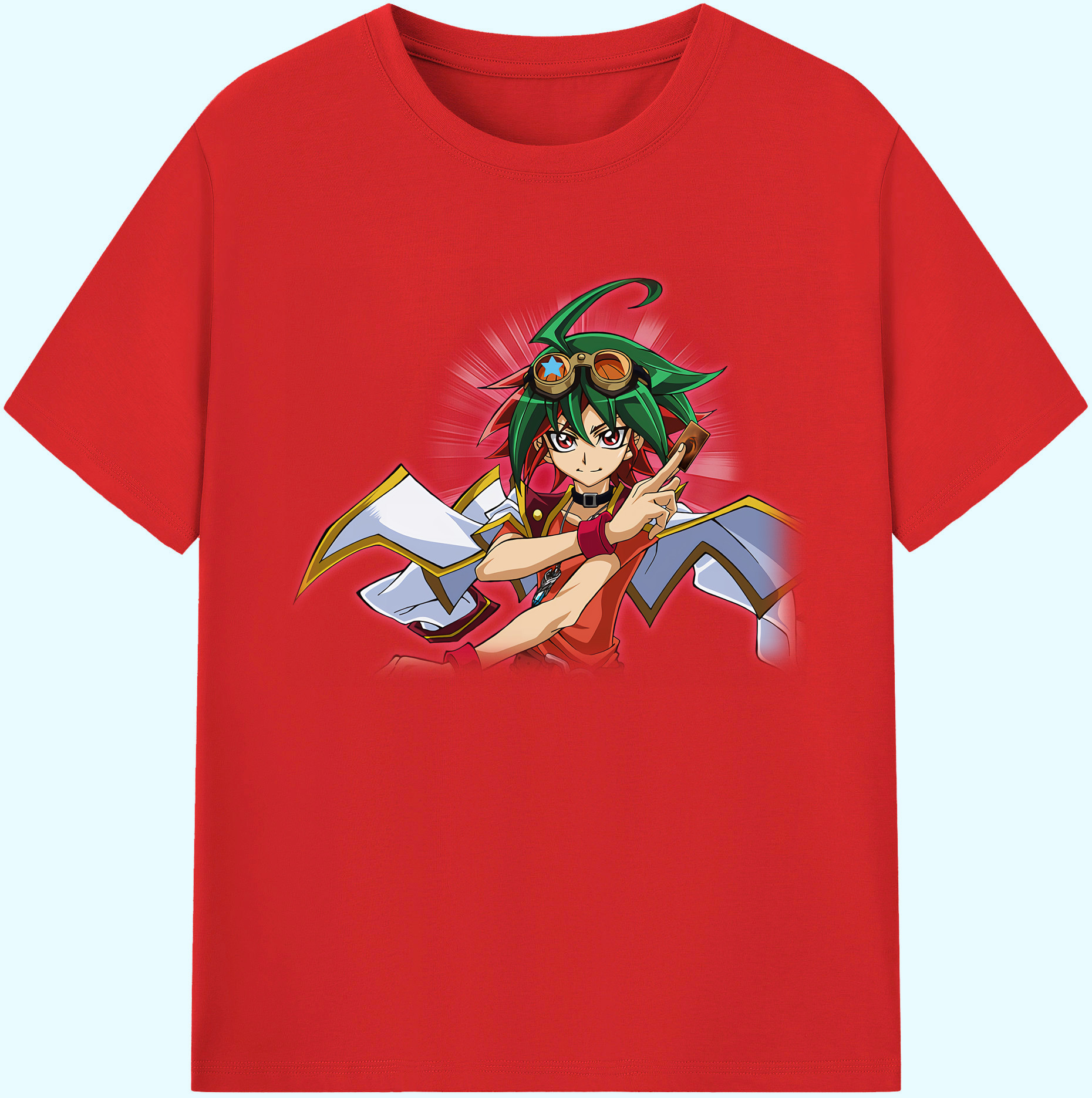 （画像用） 遊☆戯☆王 Yu-Gi-Oh! 綿100％ メンズ半袖Tシャツ｜肌触りやわらか＆通気性