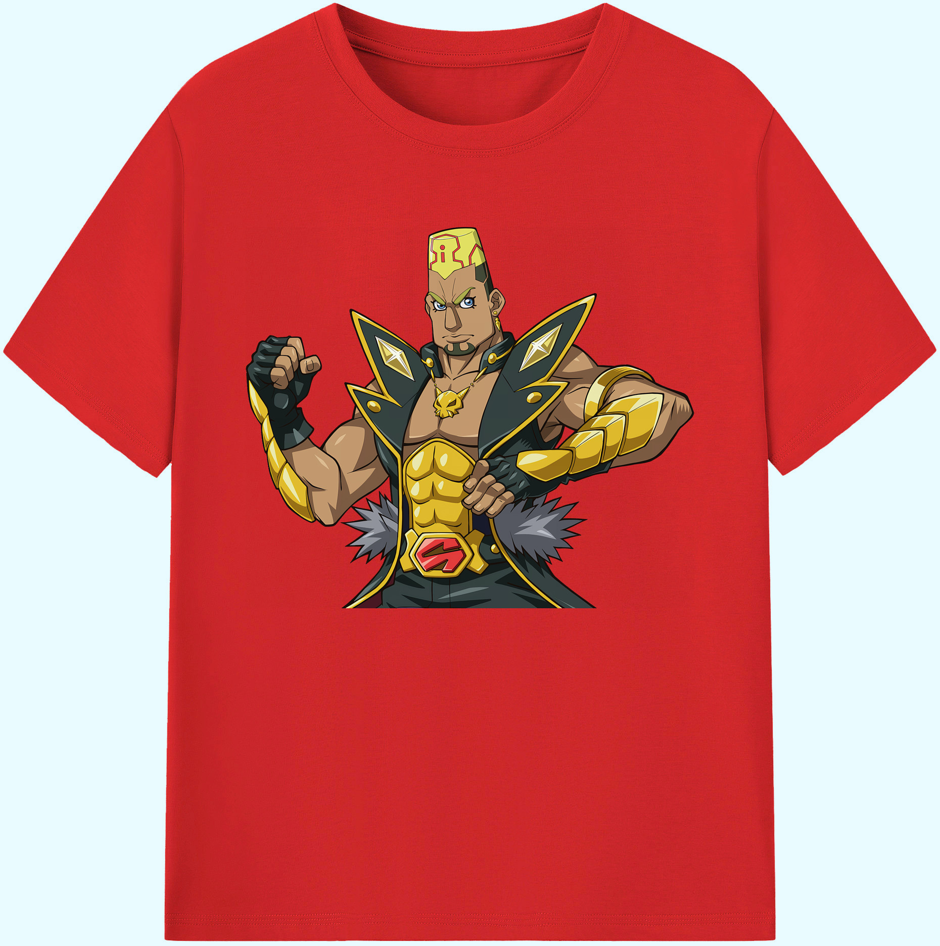 （画像用） 遊☆戯☆王 Yu-Gi-Oh! 綿100％ メンズ半袖Tシャツ｜肌触りやわらか＆通気性