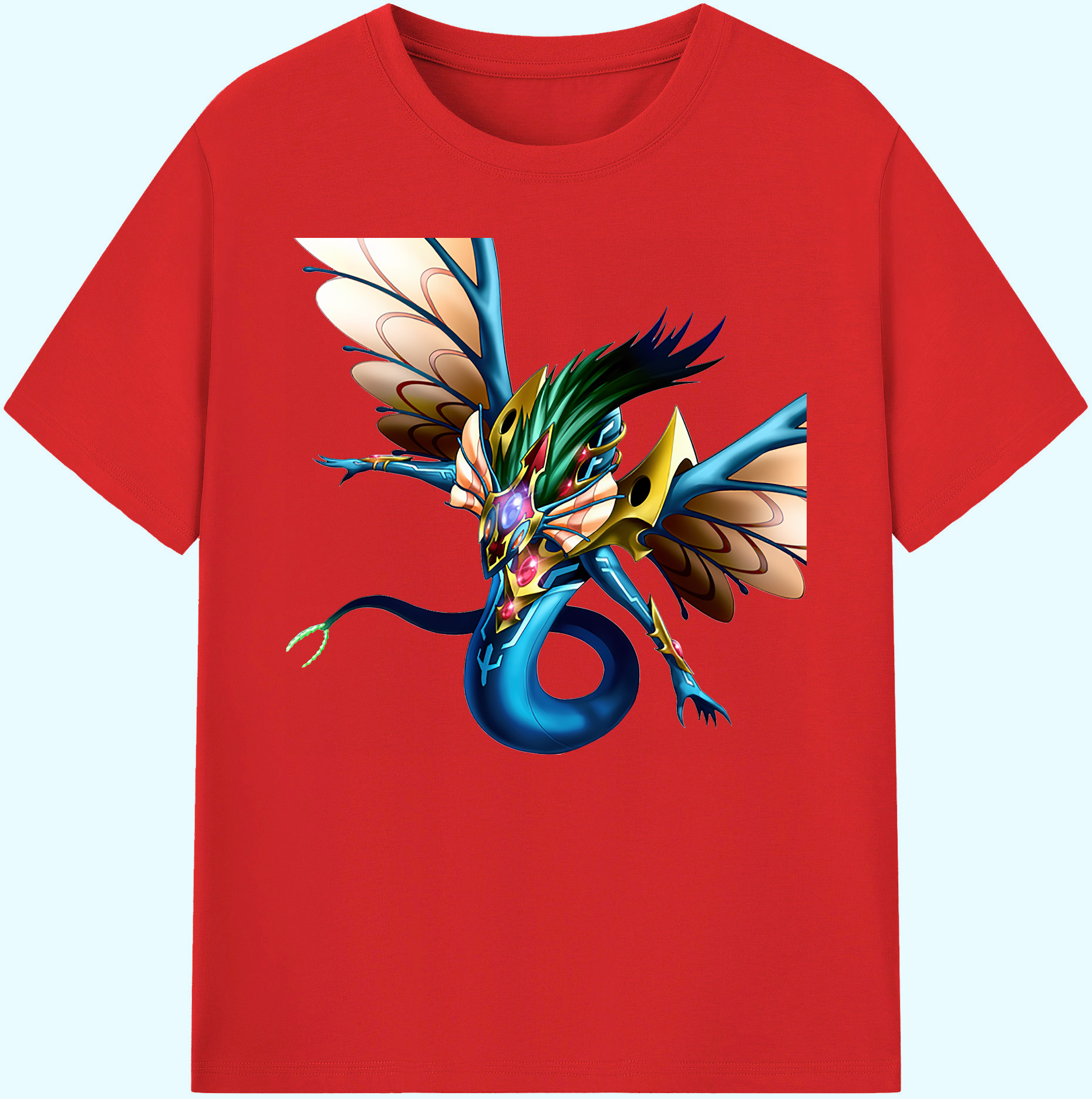 （画像用） 遊☆戯☆王 Yu-Gi-Oh! 綿100％ メンズ半袖Tシャツ｜肌触りやわらか＆通気性