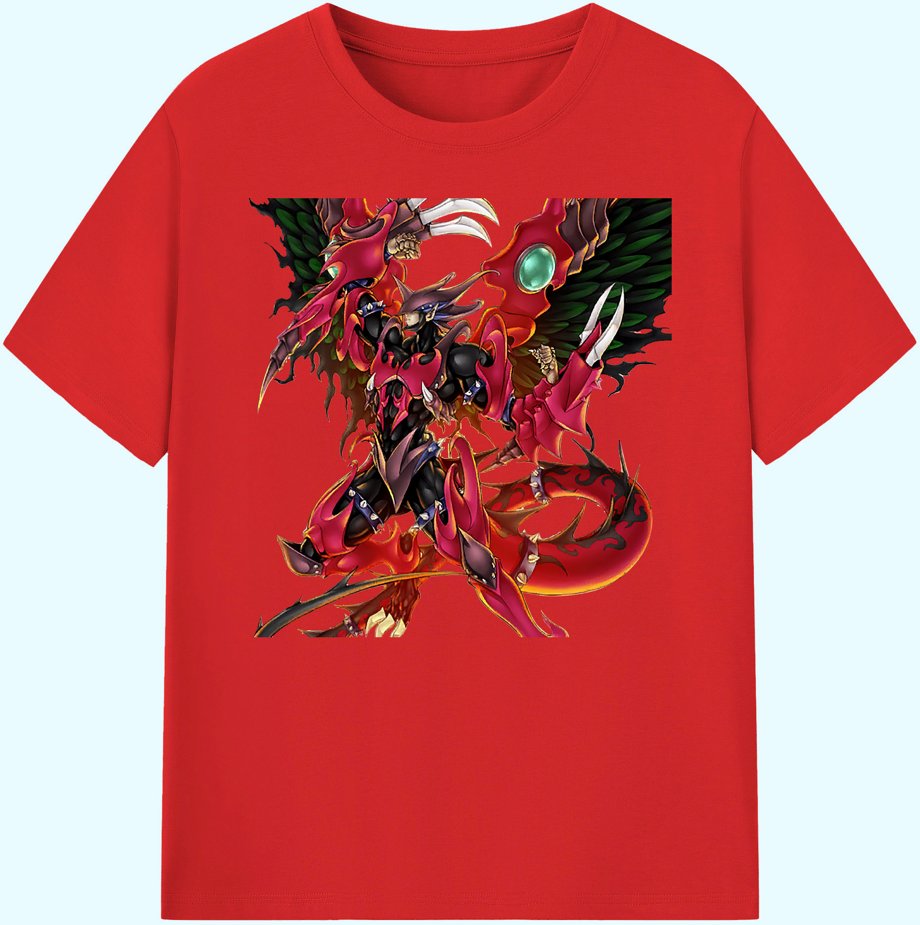 （画像用） 遊☆戯☆王 Yu-Gi-Oh! 綿100％ メンズ半袖Tシャツ｜肌触りやわらか＆通気性