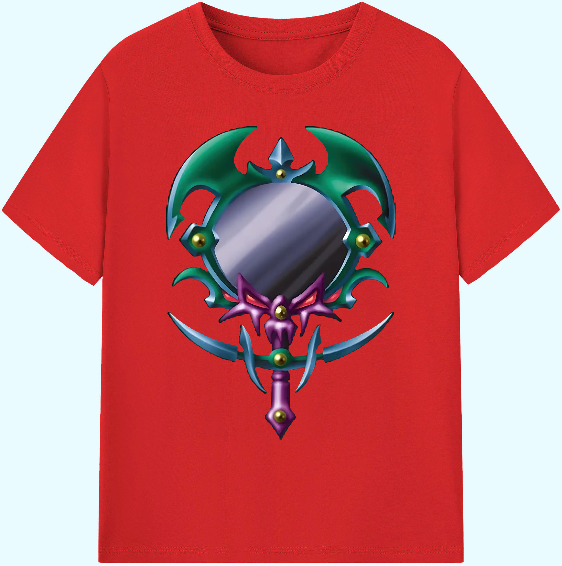 （画像用） 遊☆戯☆王 Yu-Gi-Oh! 綿100％ メンズ半袖Tシャツ｜肌触りやわらか＆通気性