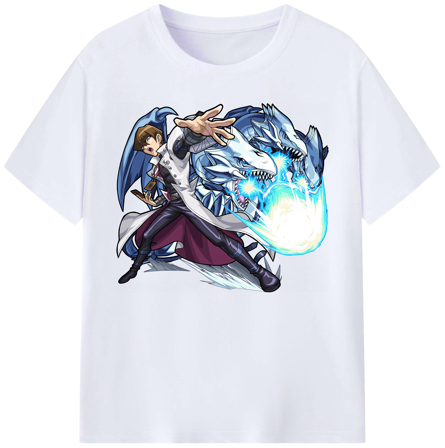 （画像用） 遊☆戯☆王 Yu-Gi-Oh! 綿100％ メンズ半袖Tシャツ｜肌触りやわらか＆通気性