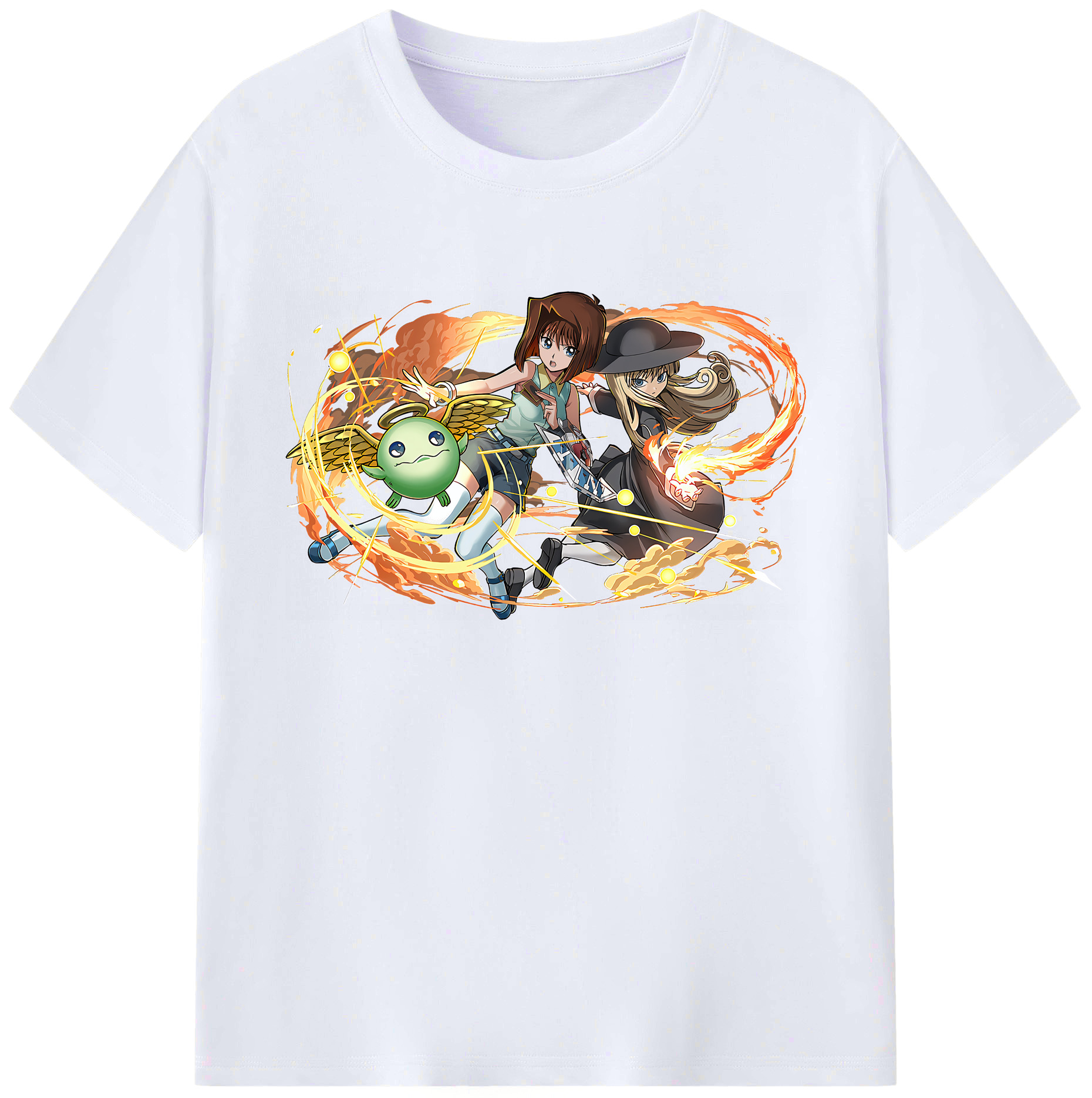 （画像用） 遊☆戯☆王 Yu-Gi-Oh! 綿100％ メンズ半袖Tシャツ｜肌触りやわらか＆通気性