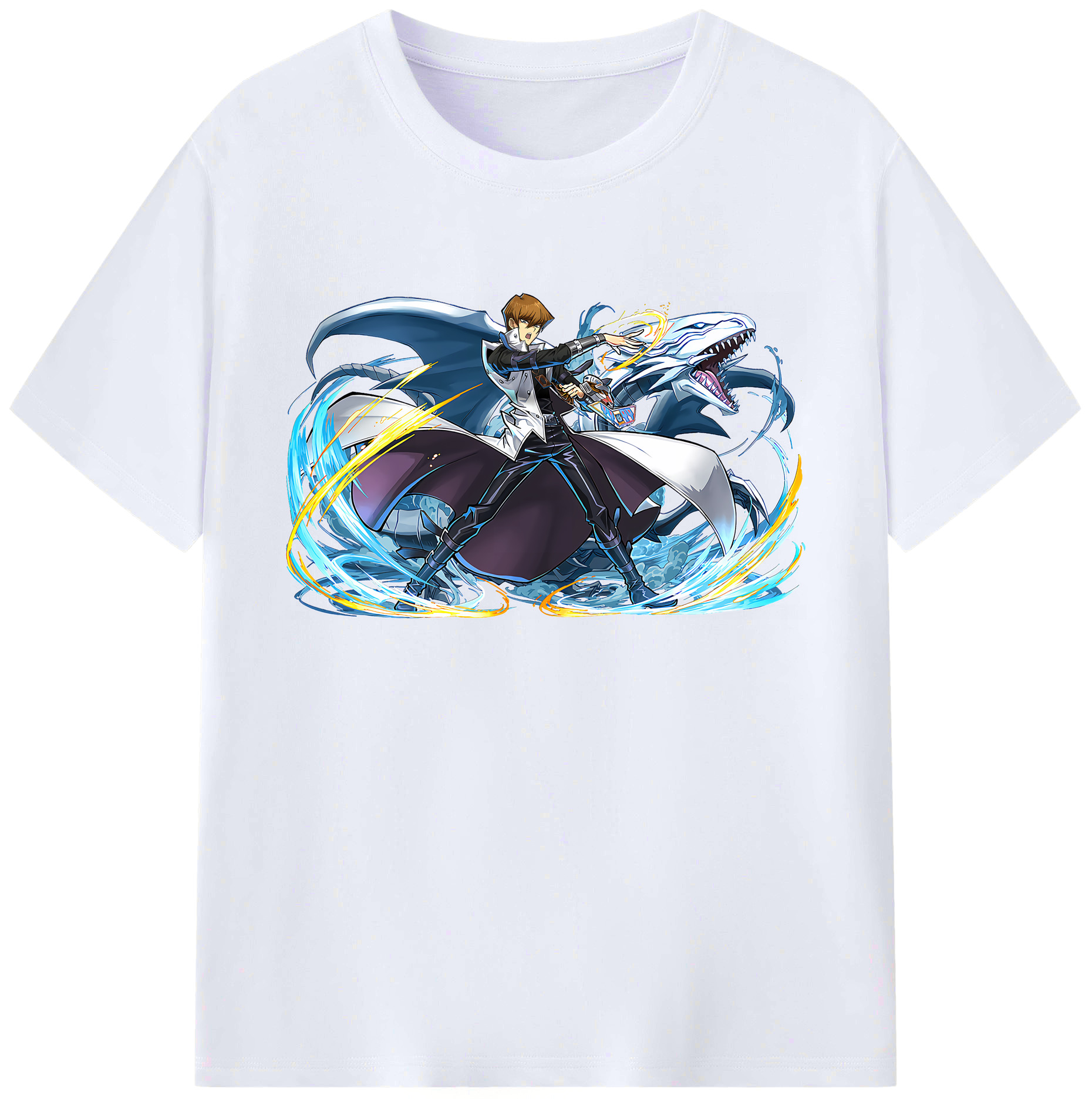 （画像用） 遊☆戯☆王 Yu-Gi-Oh! 綿100％ メンズ半袖Tシャツ｜肌触りやわらか＆通気性