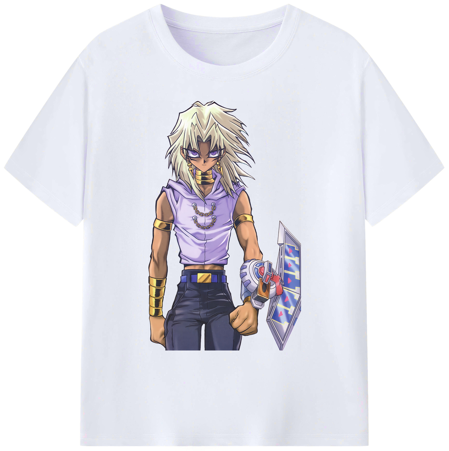 （画像用） 遊☆戯☆王 Yu-Gi-Oh! 綿100％ メンズ半袖Tシャツ｜肌触りやわらか＆通気性