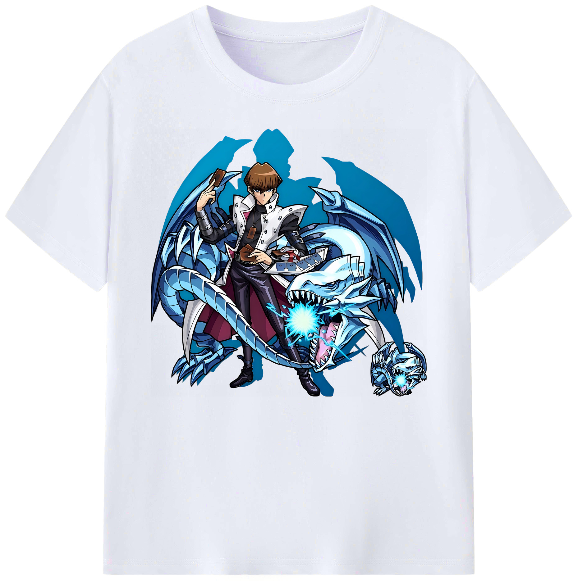 （画像用） 遊☆戯☆王 Yu-Gi-Oh! 綿100％ メンズ半袖Tシャツ｜肌触りやわらか＆通気性