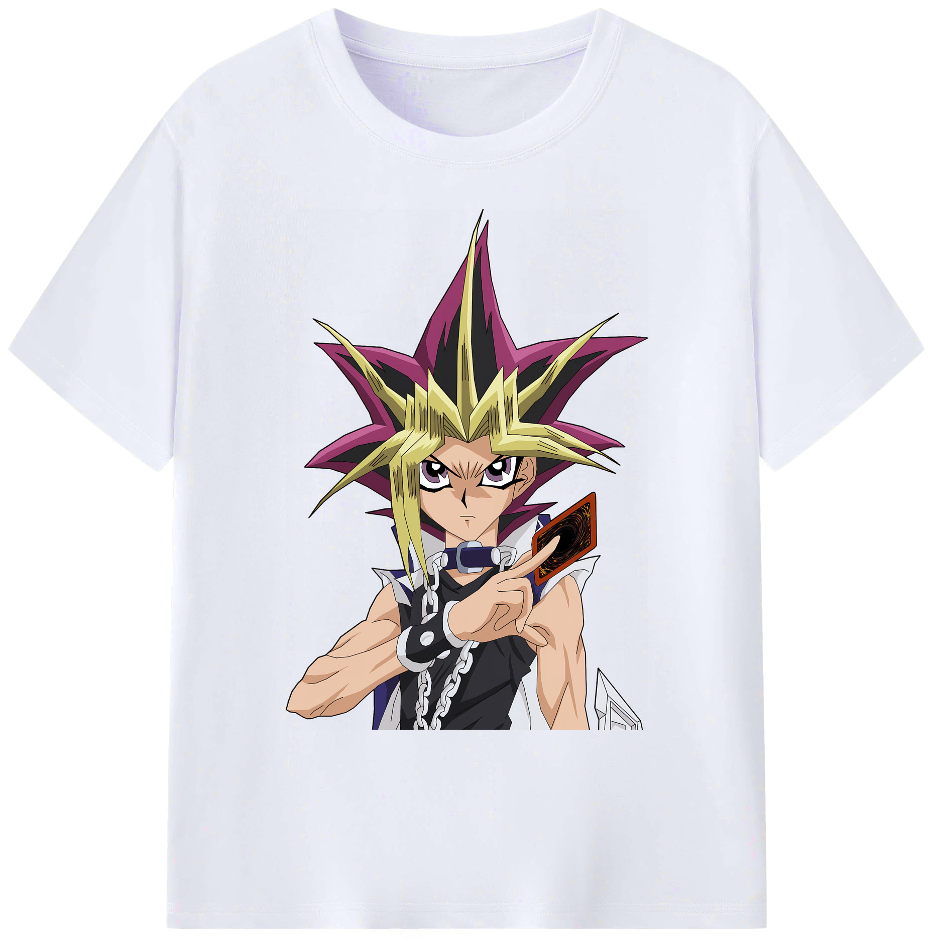 （画像用） 遊☆戯☆王 Yu-Gi-Oh! 綿100％ メンズ半袖Tシャツ｜肌触りやわらか＆通気性
