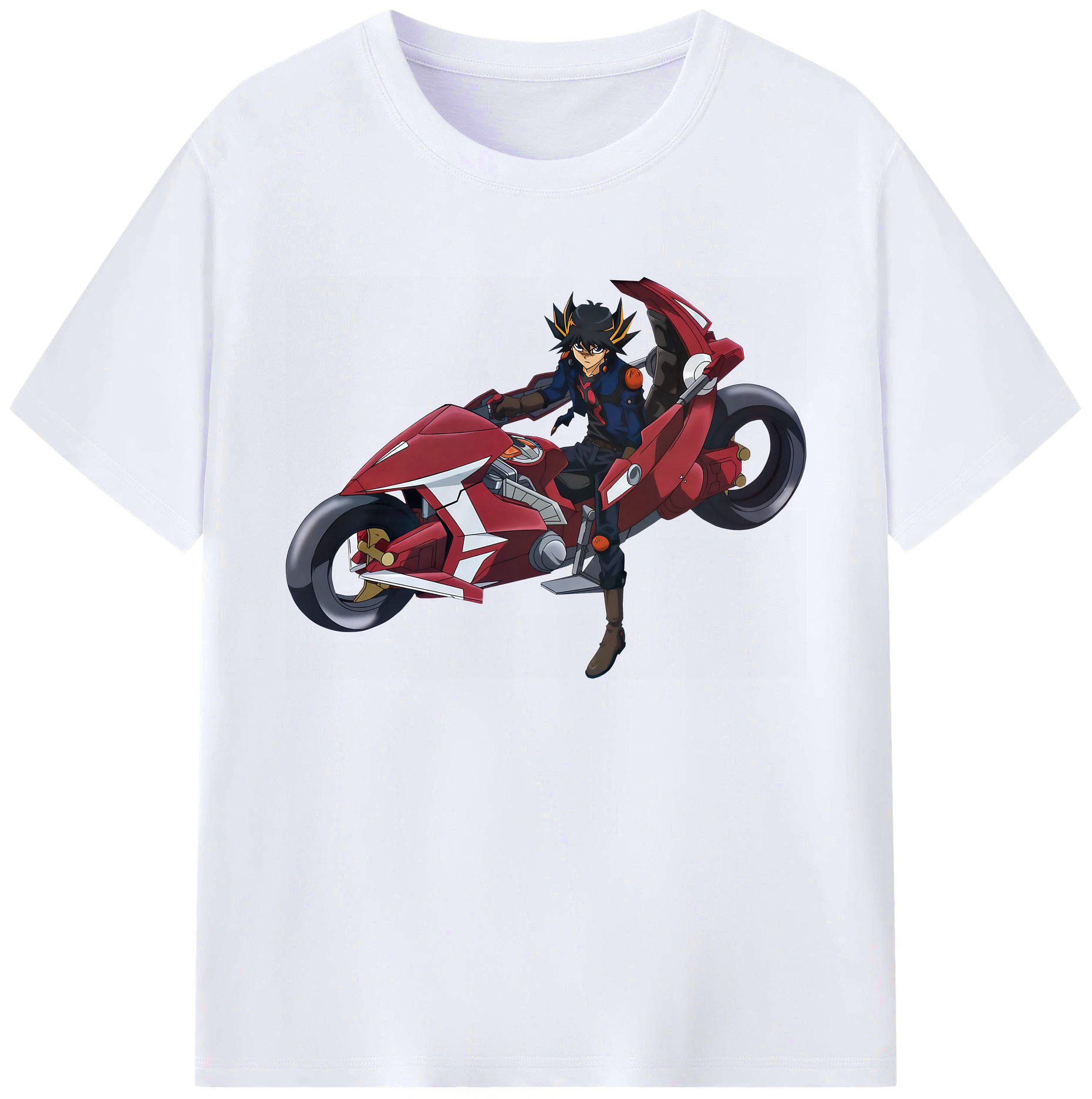 （画像用） 遊☆戯☆王 Yu-Gi-Oh! 綿100％ メンズ半袖Tシャツ｜肌触りやわらか＆通気性