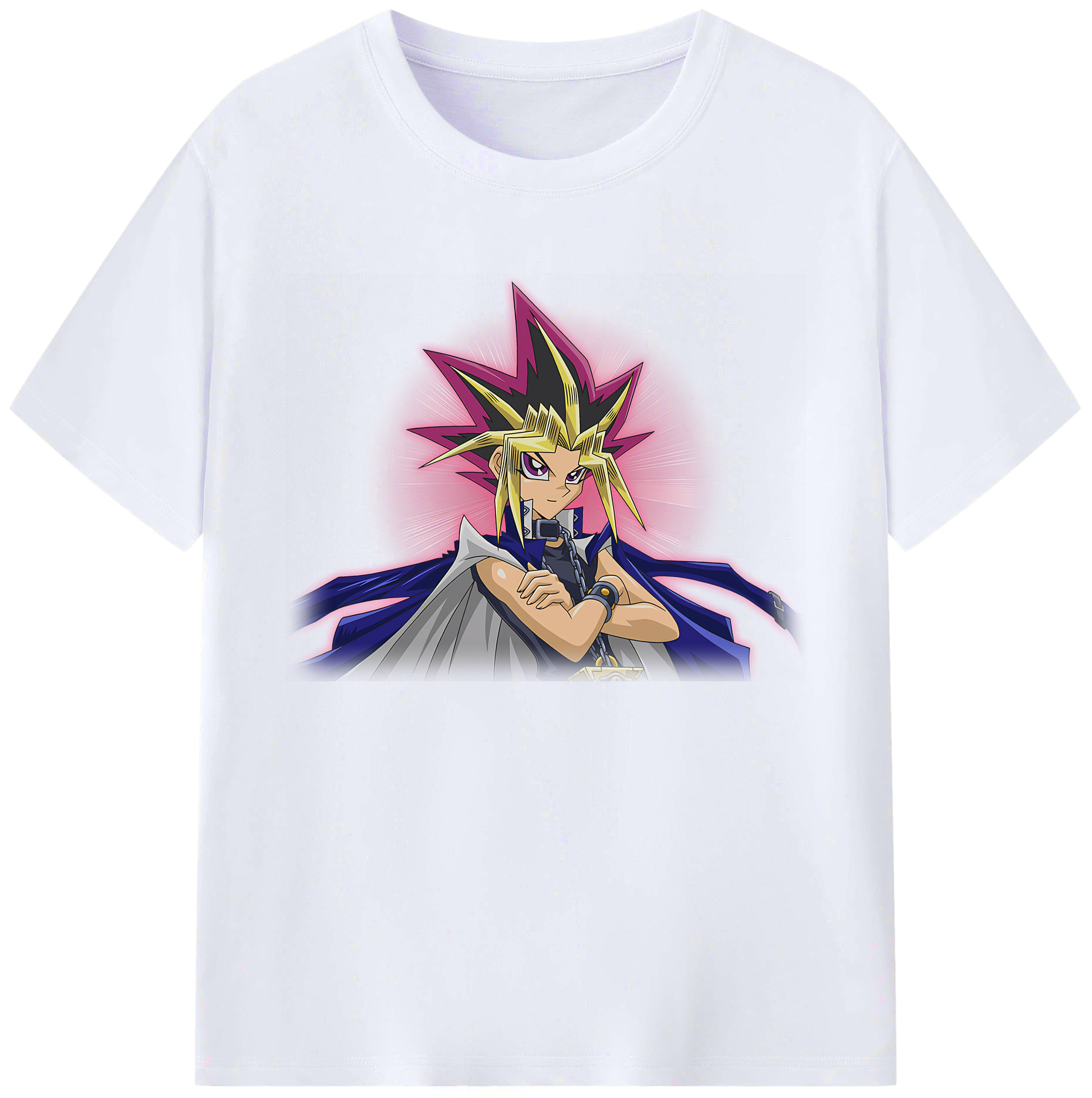 （画像用） 遊☆戯☆王 Yu-Gi-Oh! 綿100％ メンズ半袖Tシャツ｜肌触りやわらか＆通気性