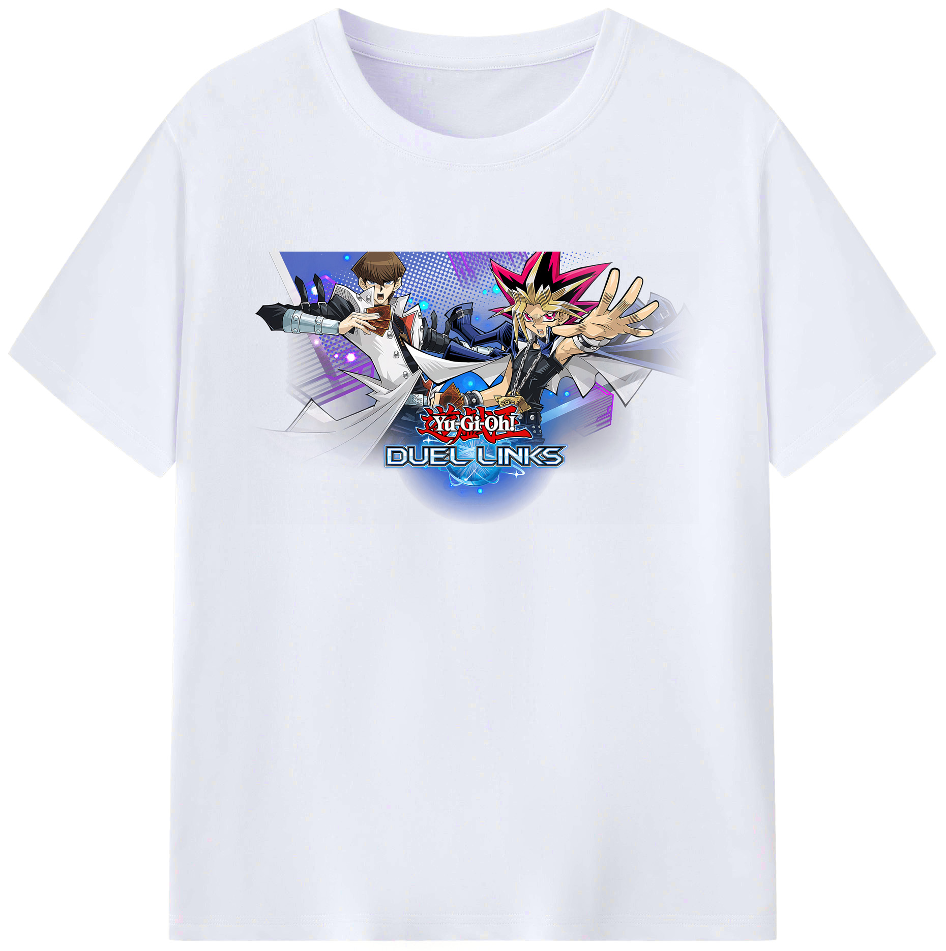 （画像用） 遊☆戯☆王 Yu-Gi-Oh! 綿100％ メンズ半袖Tシャツ｜肌触りやわらか＆通気性