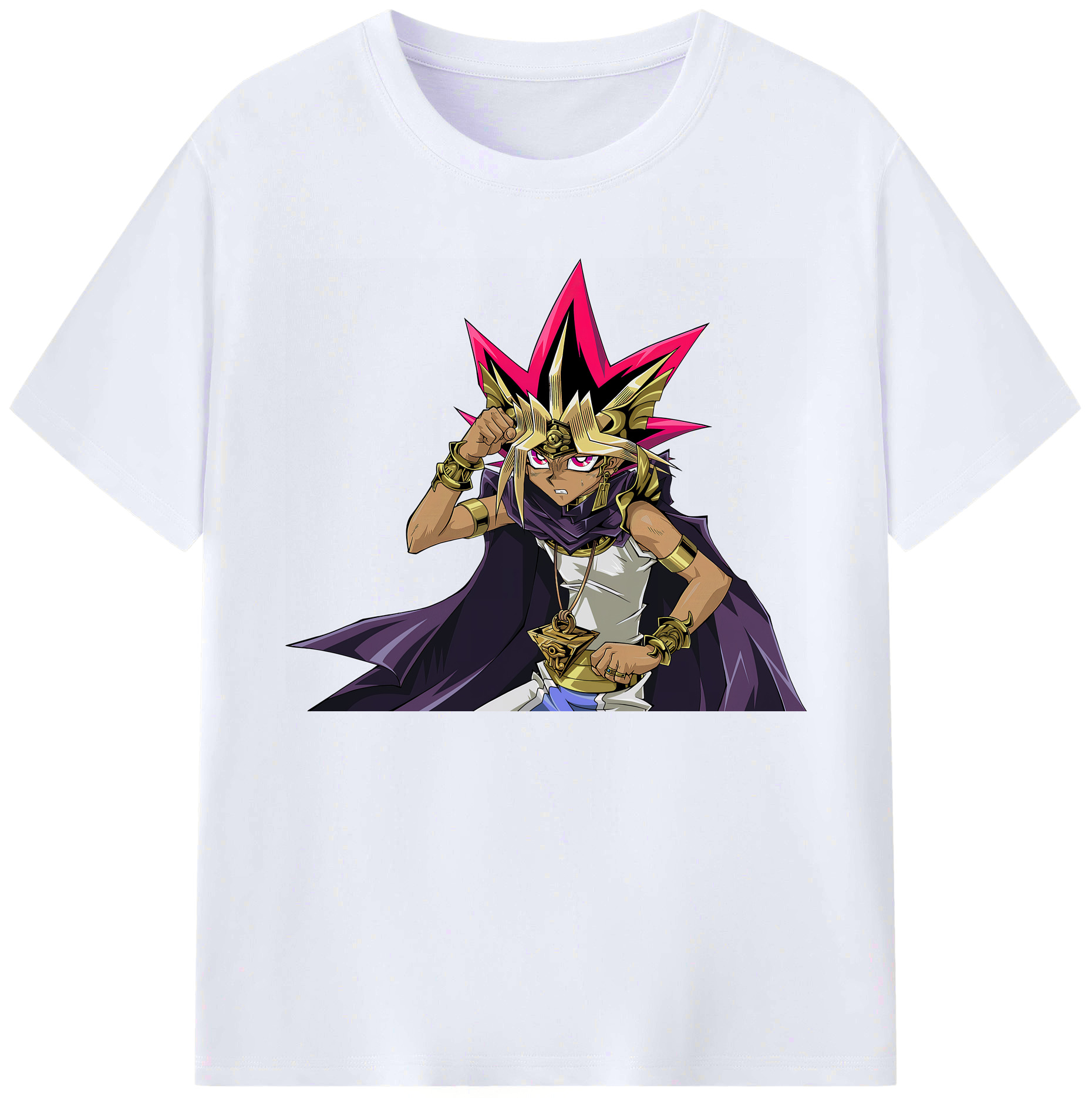 （画像用） 遊☆戯☆王 Yu-Gi-Oh! 綿100％ メンズ半袖Tシャツ｜肌触りやわらか＆通気性