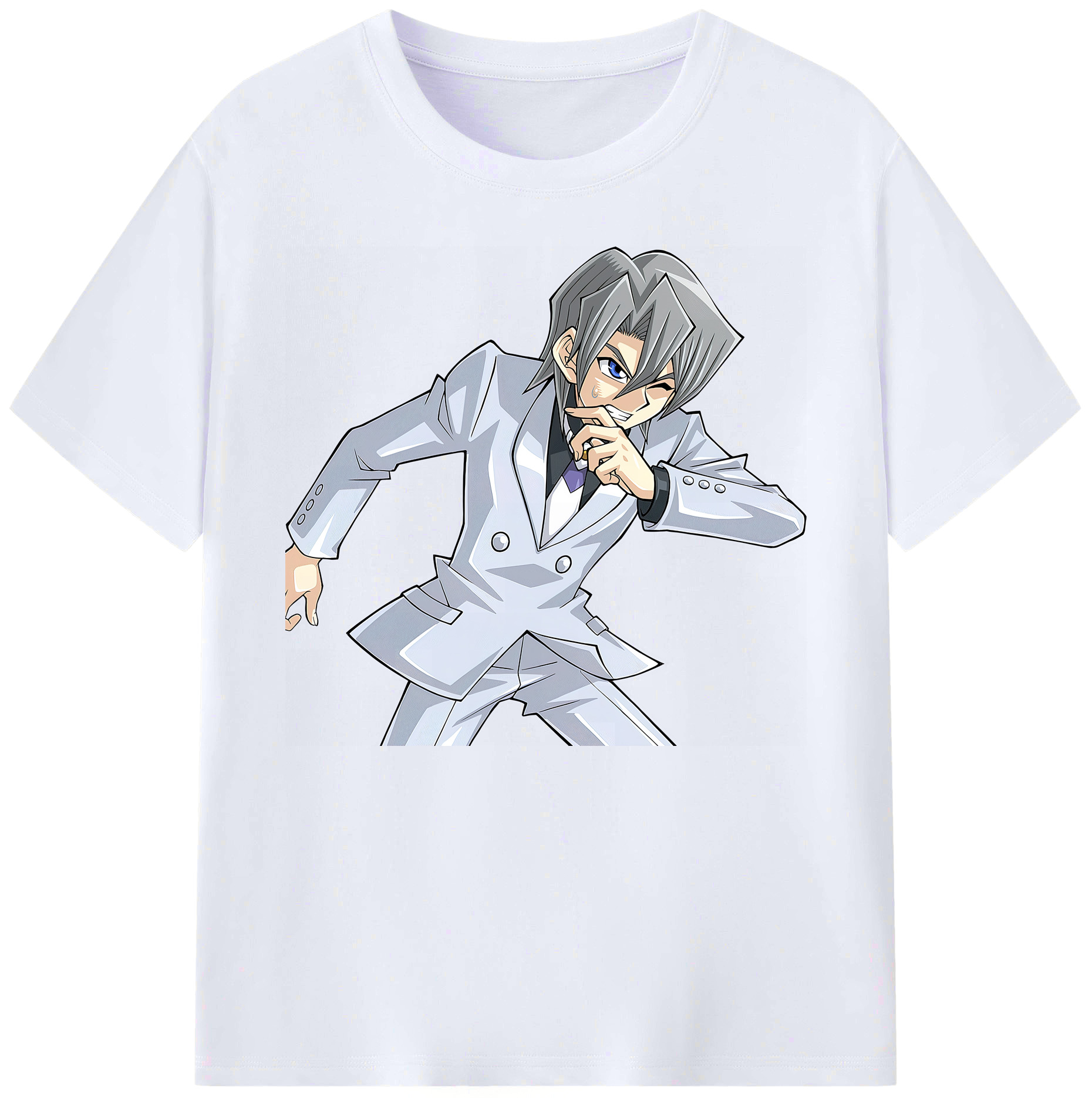 （画像用） 遊☆戯☆王 Yu-Gi-Oh! 綿100％ メンズ半袖Tシャツ｜肌触りやわらか＆通気性