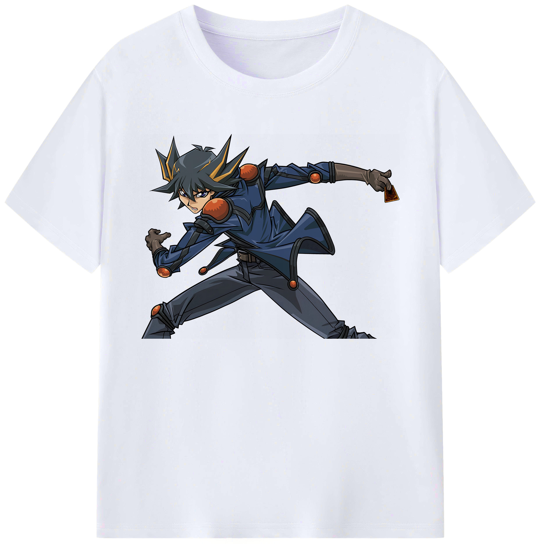 （画像用） 遊☆戯☆王 Yu-Gi-Oh! 綿100％ メンズ半袖Tシャツ｜肌触りやわらか＆通気性