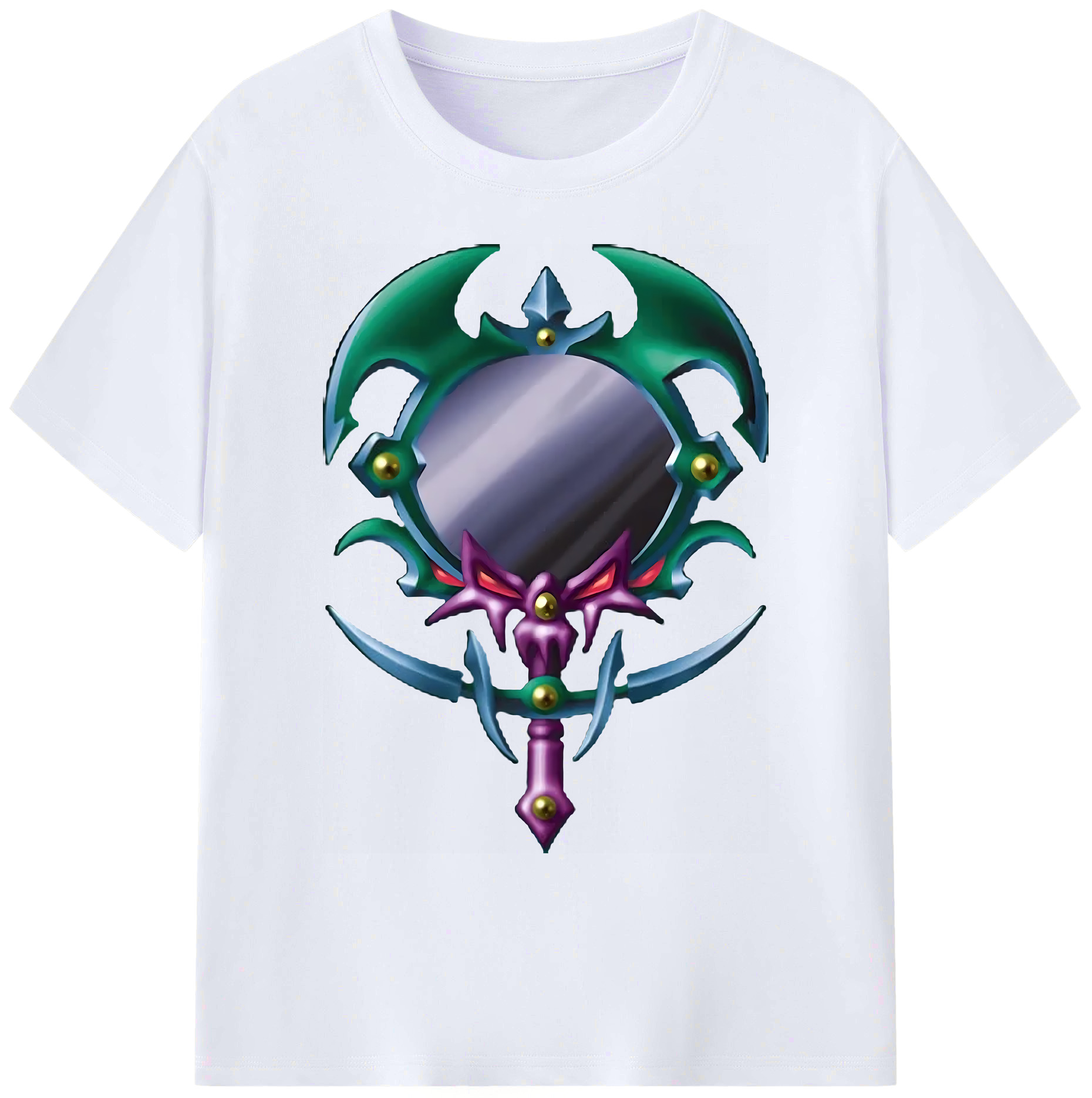 （画像用） 遊☆戯☆王 Yu-Gi-Oh! 綿100％ メンズ半袖Tシャツ｜肌触りやわらか＆通気性