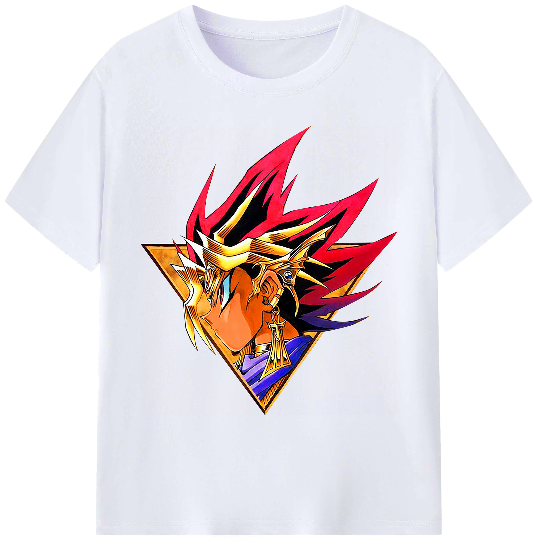 （画像用） 遊☆戯☆王 Yu-Gi-Oh! 綿100％ メンズ半袖Tシャツ｜肌触りやわらか＆通気性