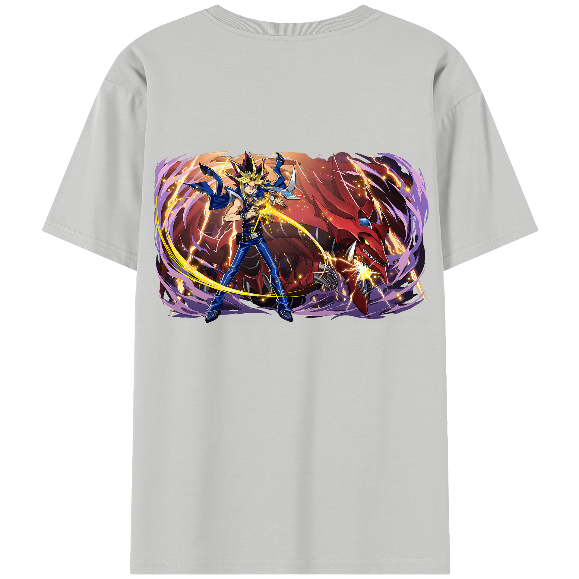 （画像用） 遊☆戯☆王 Yu-Gi-Oh! レディース半袖Tシャツ(バックプリント)