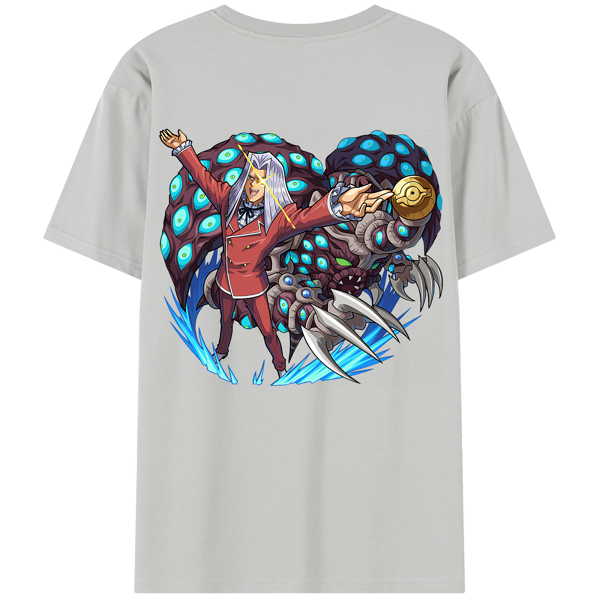 （画像用） 遊☆戯☆王 Yu-Gi-Oh! レディース半袖Tシャツ(バックプリント)