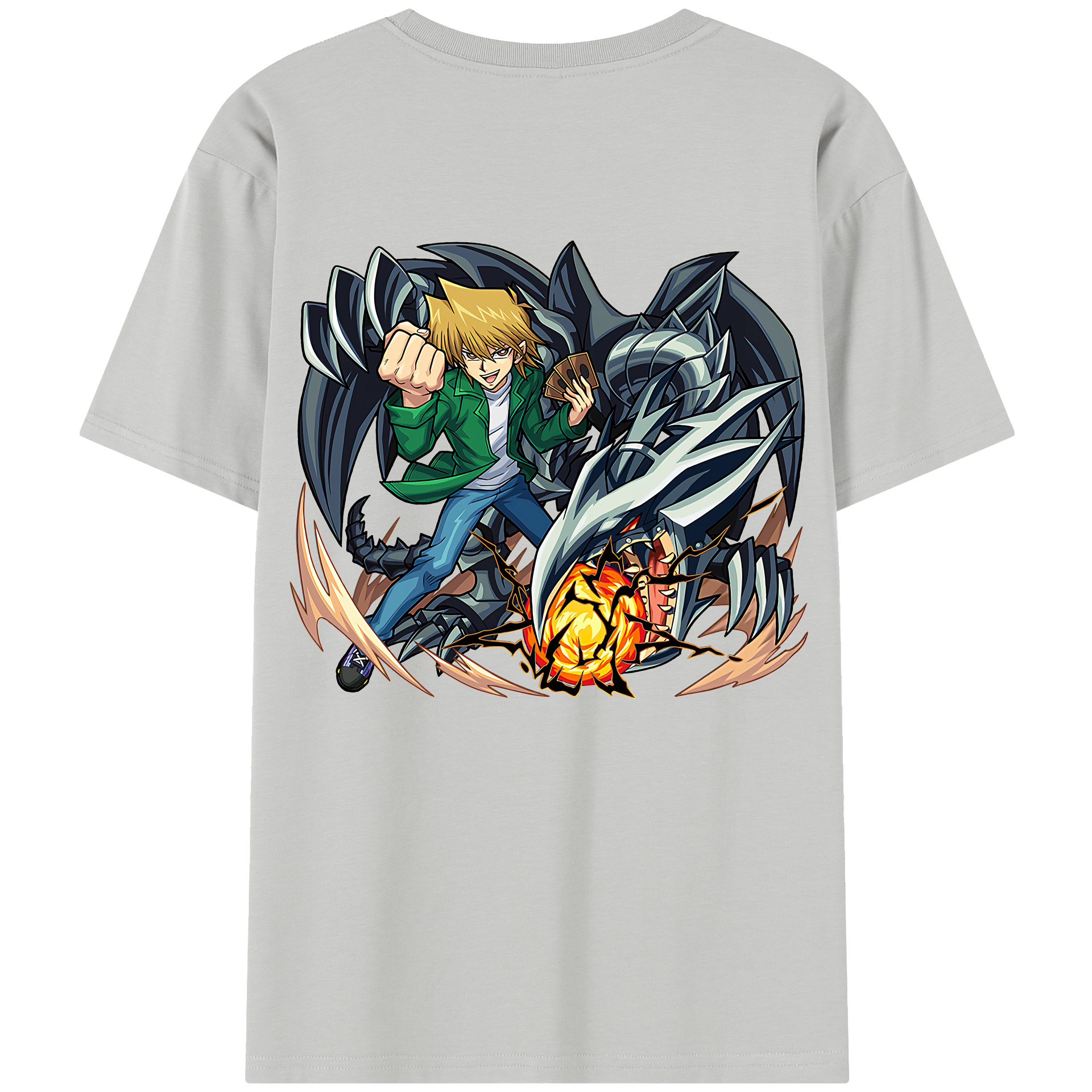 （画像用） 遊☆戯☆王 Yu-Gi-Oh! レディース半袖Tシャツ(バックプリント)
