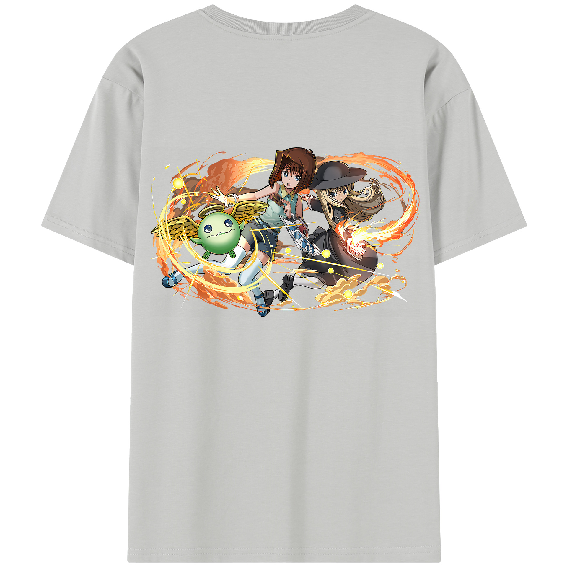 （画像用） 遊☆戯☆王 Yu-Gi-Oh! レディース半袖Tシャツ(バックプリント)