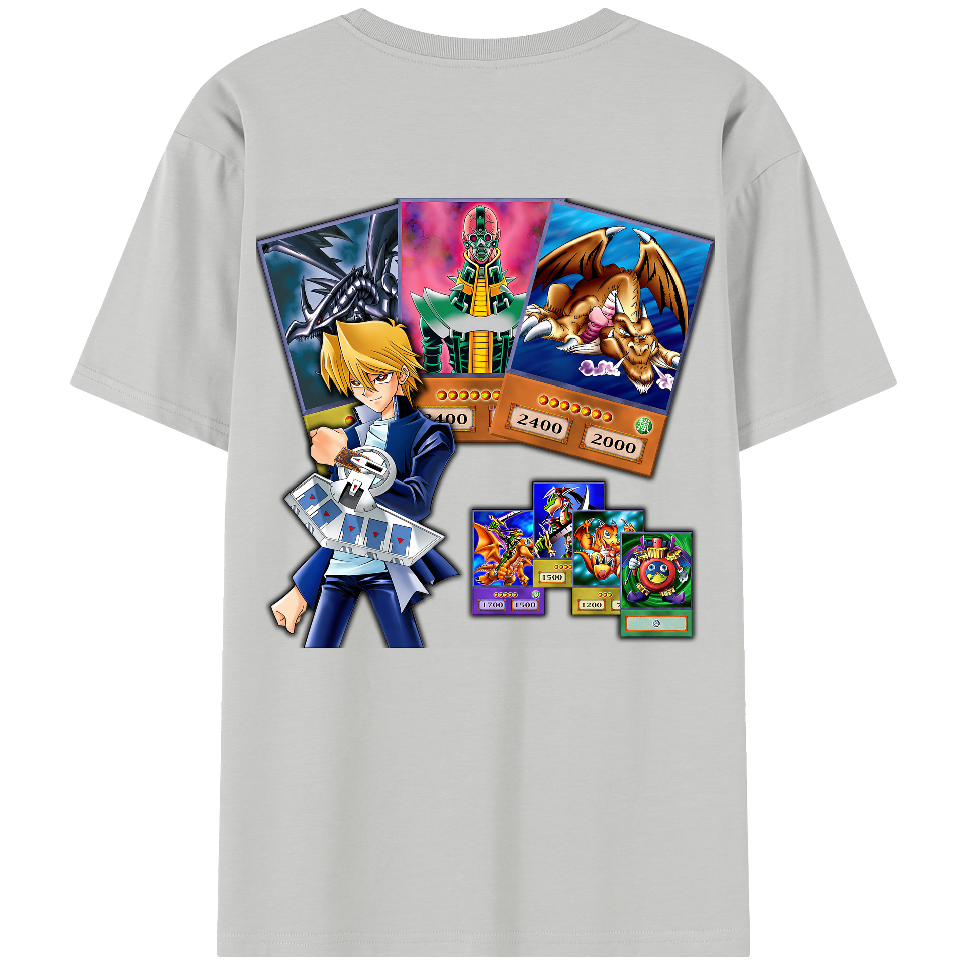 （画像用） 遊☆戯☆王 Yu-Gi-Oh! レディース半袖Tシャツ(バックプリント)