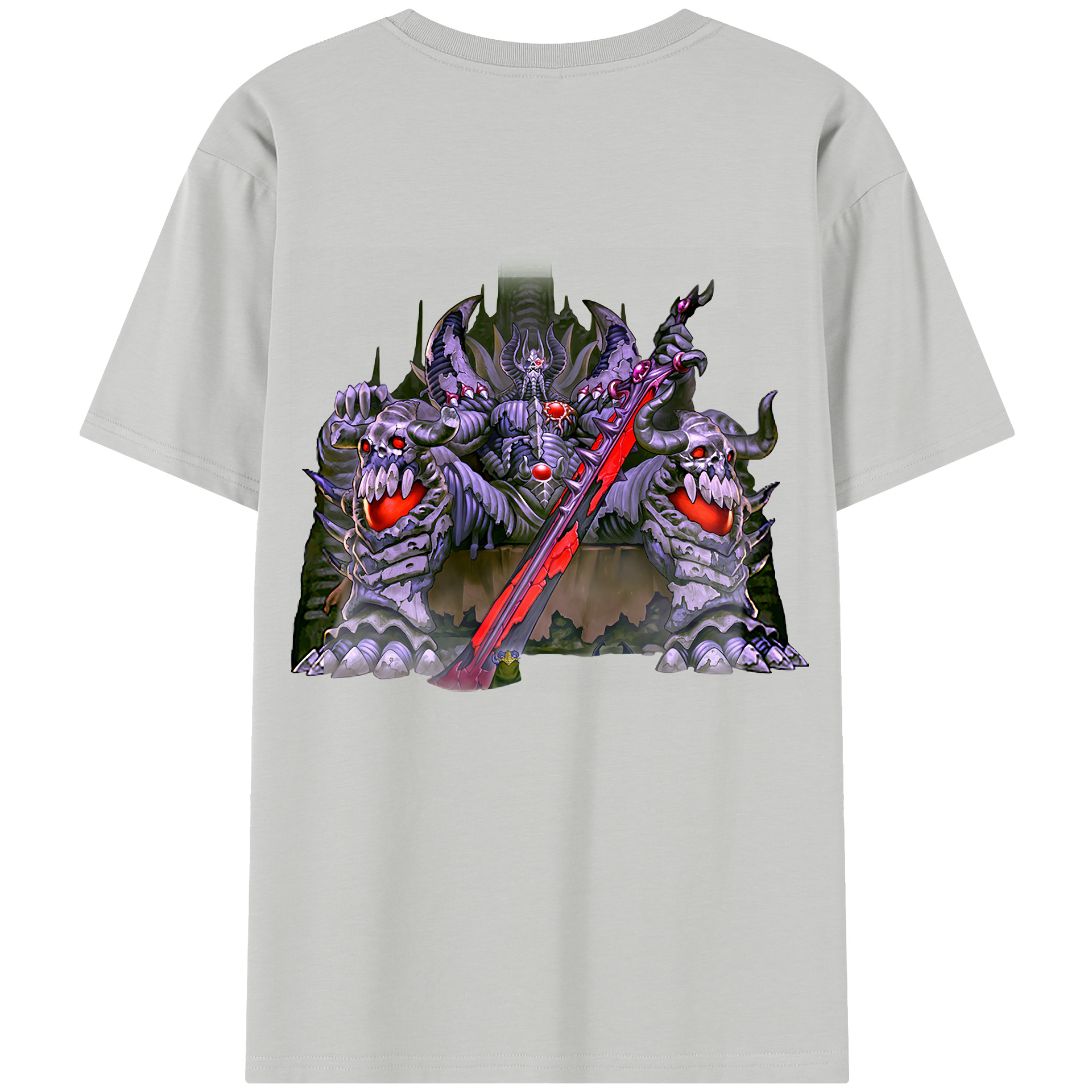 （画像用） 遊☆戯☆王 Yu-Gi-Oh! レディース半袖Tシャツ(バックプリント)