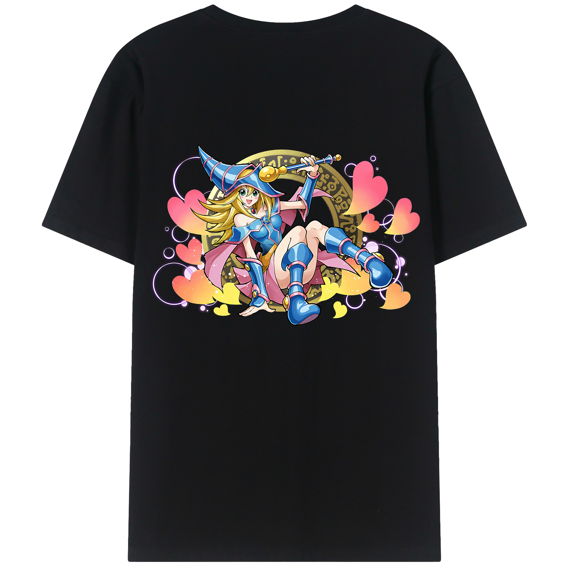 （画像用） 遊☆戯☆王 Yu-Gi-Oh! レディース半袖Tシャツ(バックプリント)