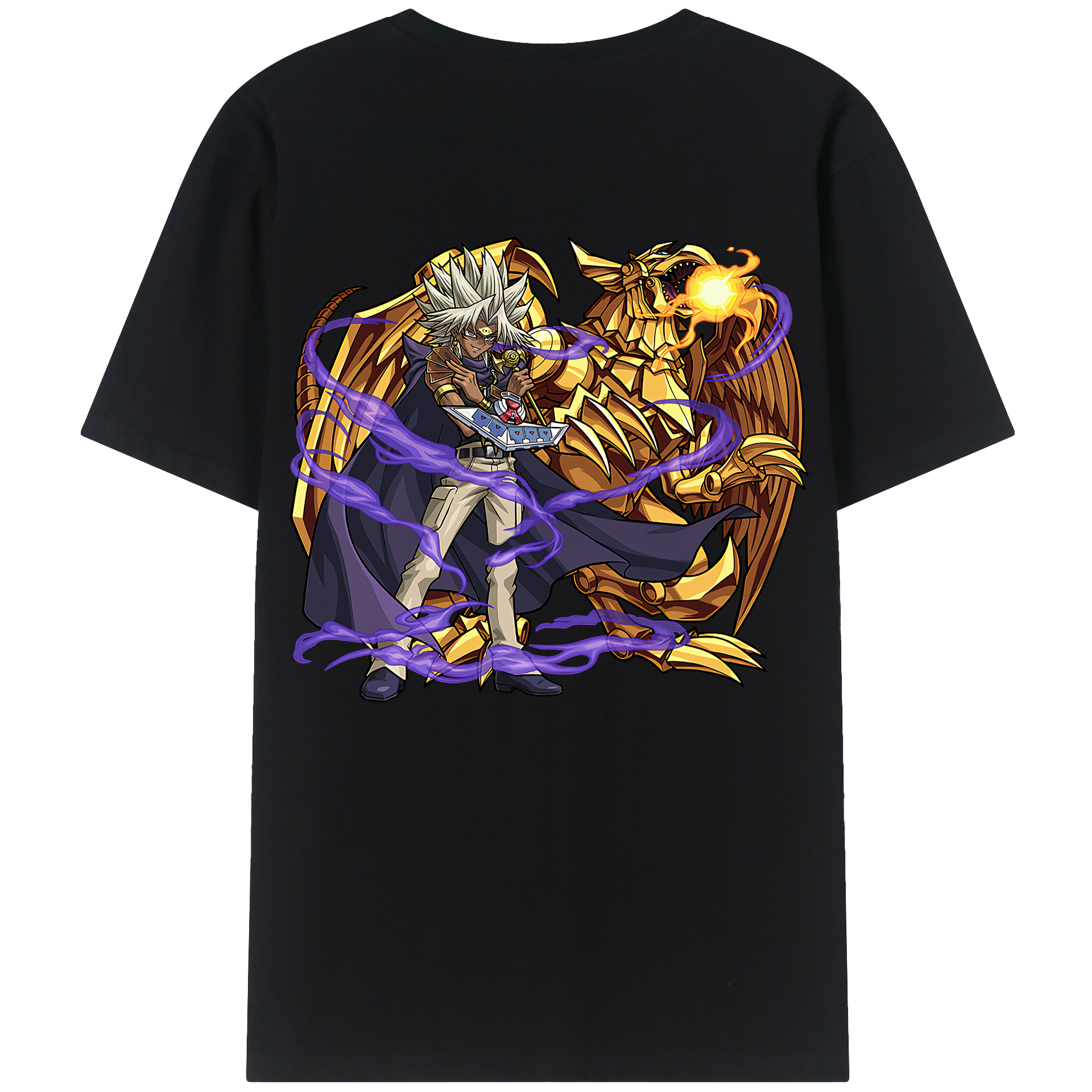 （画像用） 遊☆戯☆王 Yu-Gi-Oh! レディース半袖Tシャツ(バックプリント)