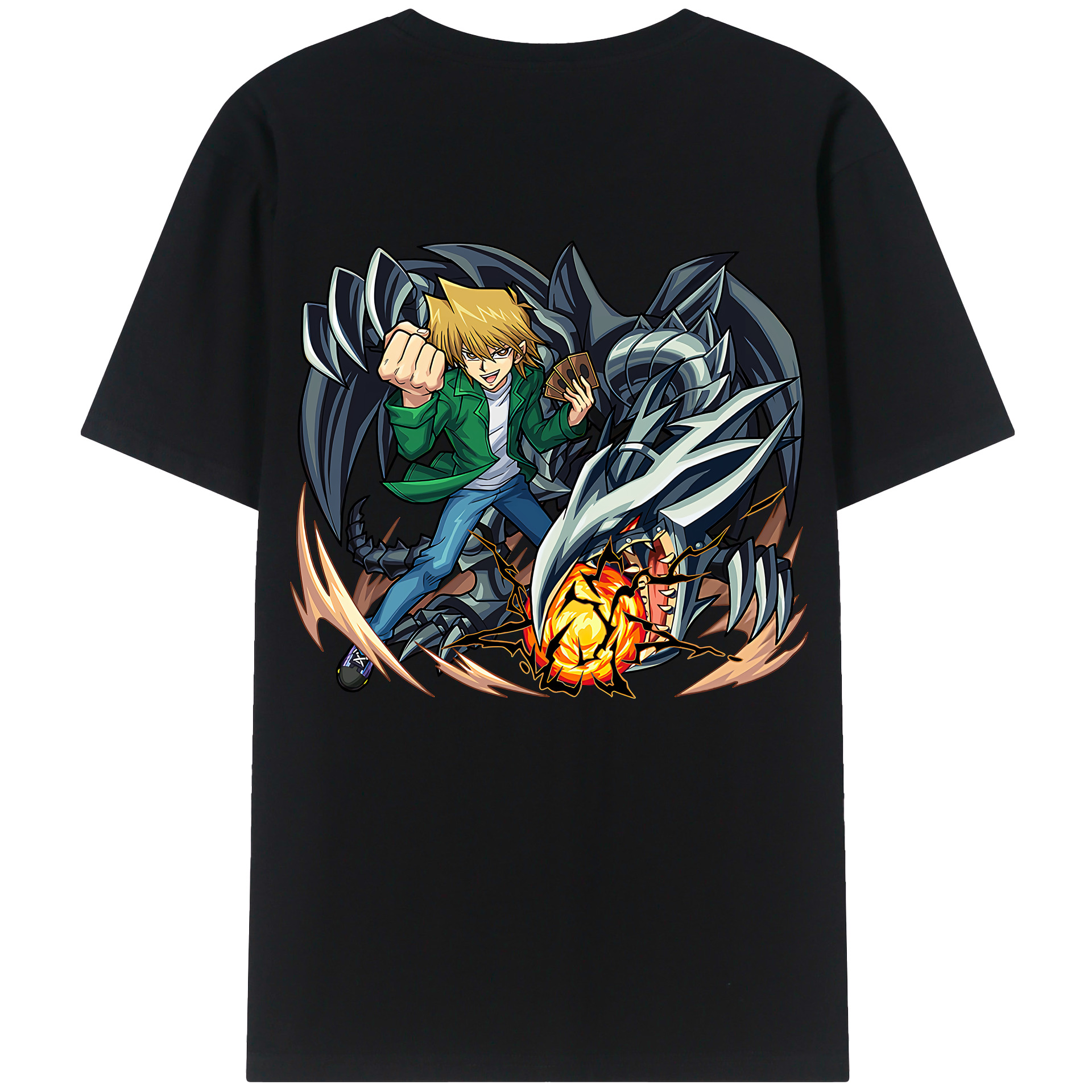 （画像用） 遊☆戯☆王 Yu-Gi-Oh! レディース半袖Tシャツ(バックプリント)
