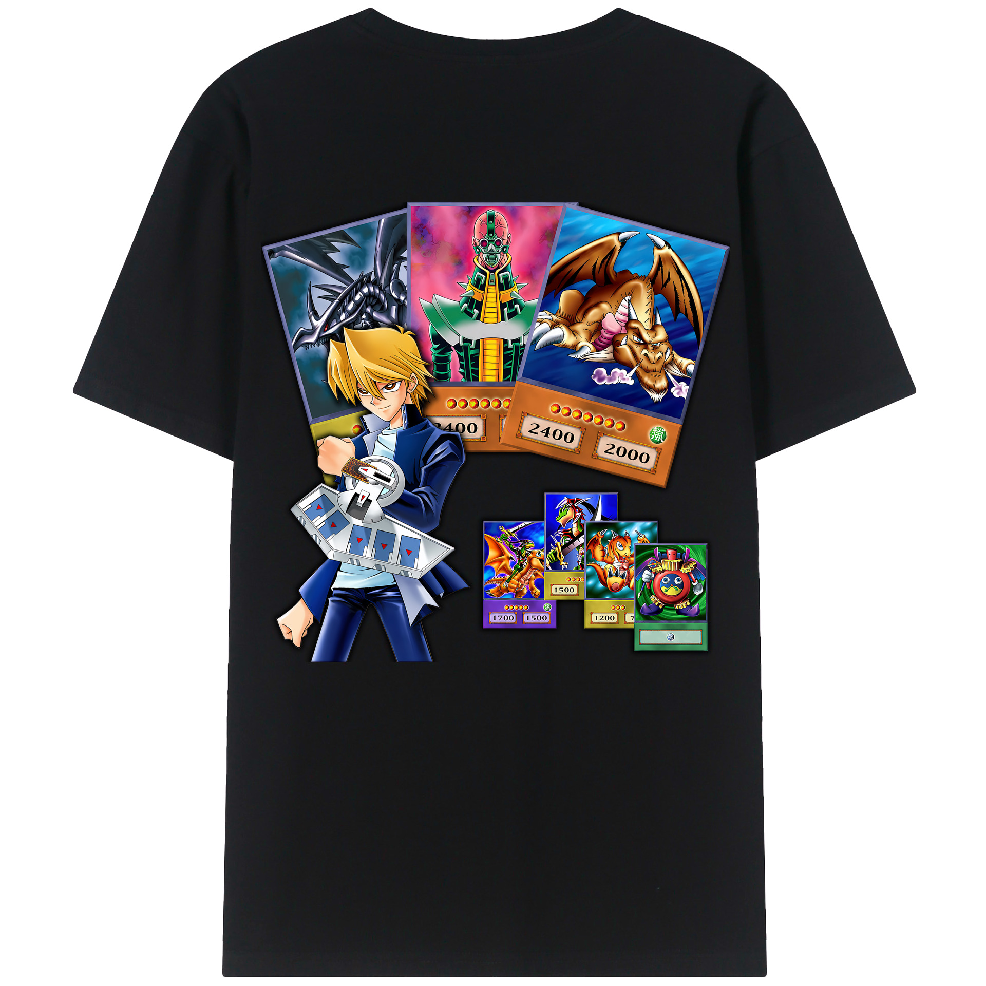 （画像用） 遊☆戯☆王 Yu-Gi-Oh! レディース半袖Tシャツ(バックプリント)