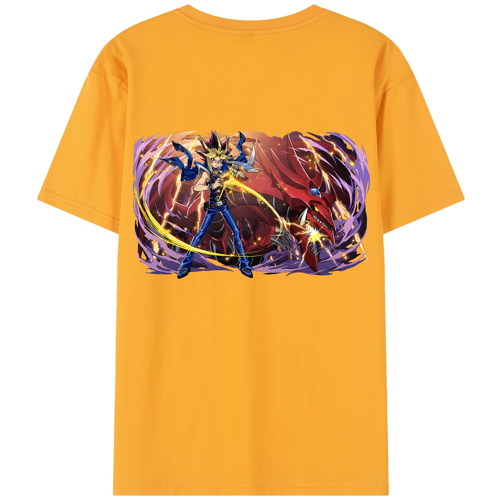 （画像用） 遊☆戯☆王 Yu-Gi-Oh! レディース半袖Tシャツ(バックプリント)