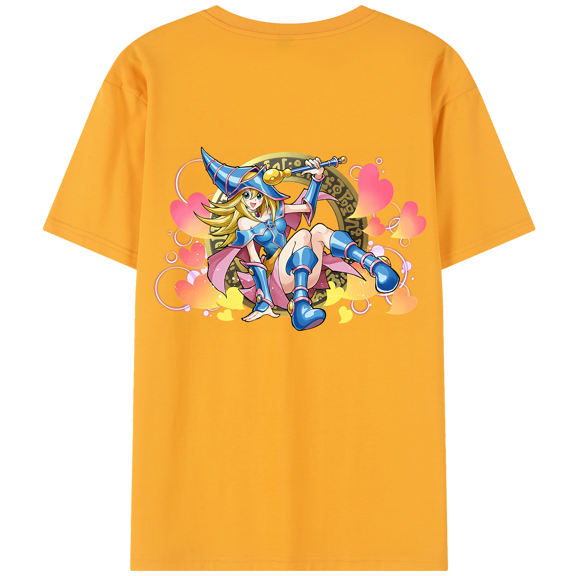 （画像用） 遊☆戯☆王 Yu-Gi-Oh! レディース半袖Tシャツ(バックプリント)