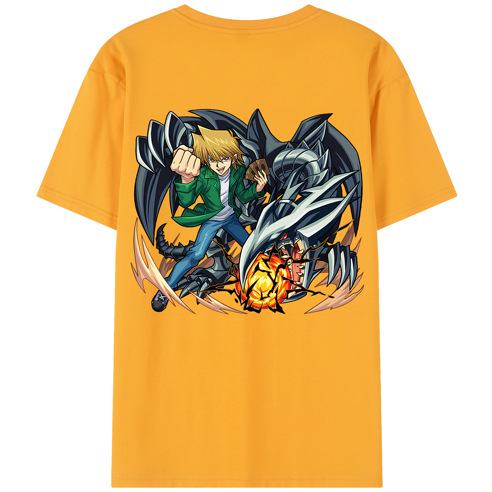 （画像用） 遊☆戯☆王 Yu-Gi-Oh! レディース半袖Tシャツ(バックプリント)