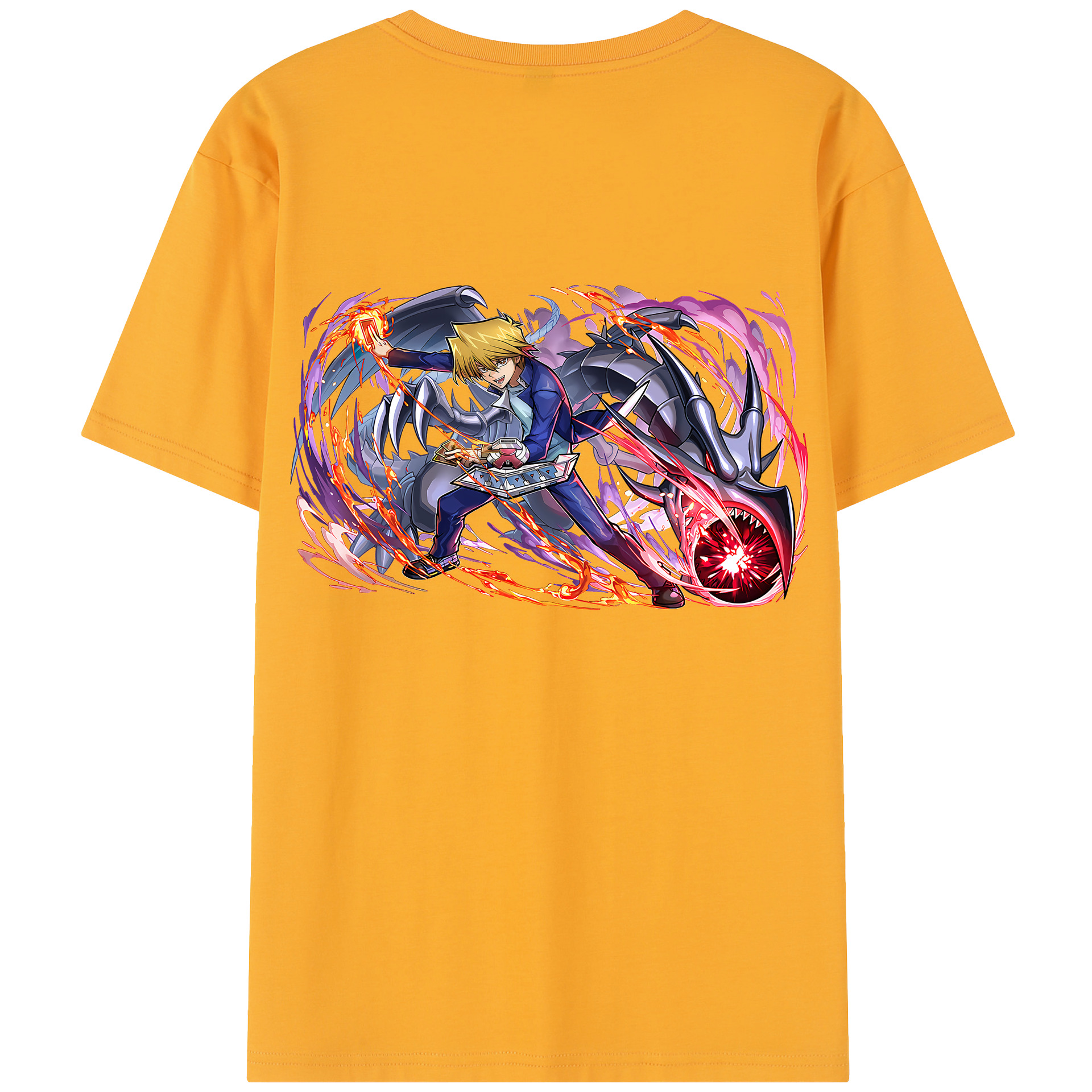 （画像用） 遊☆戯☆王 Yu-Gi-Oh! レディース半袖Tシャツ(バックプリント)
